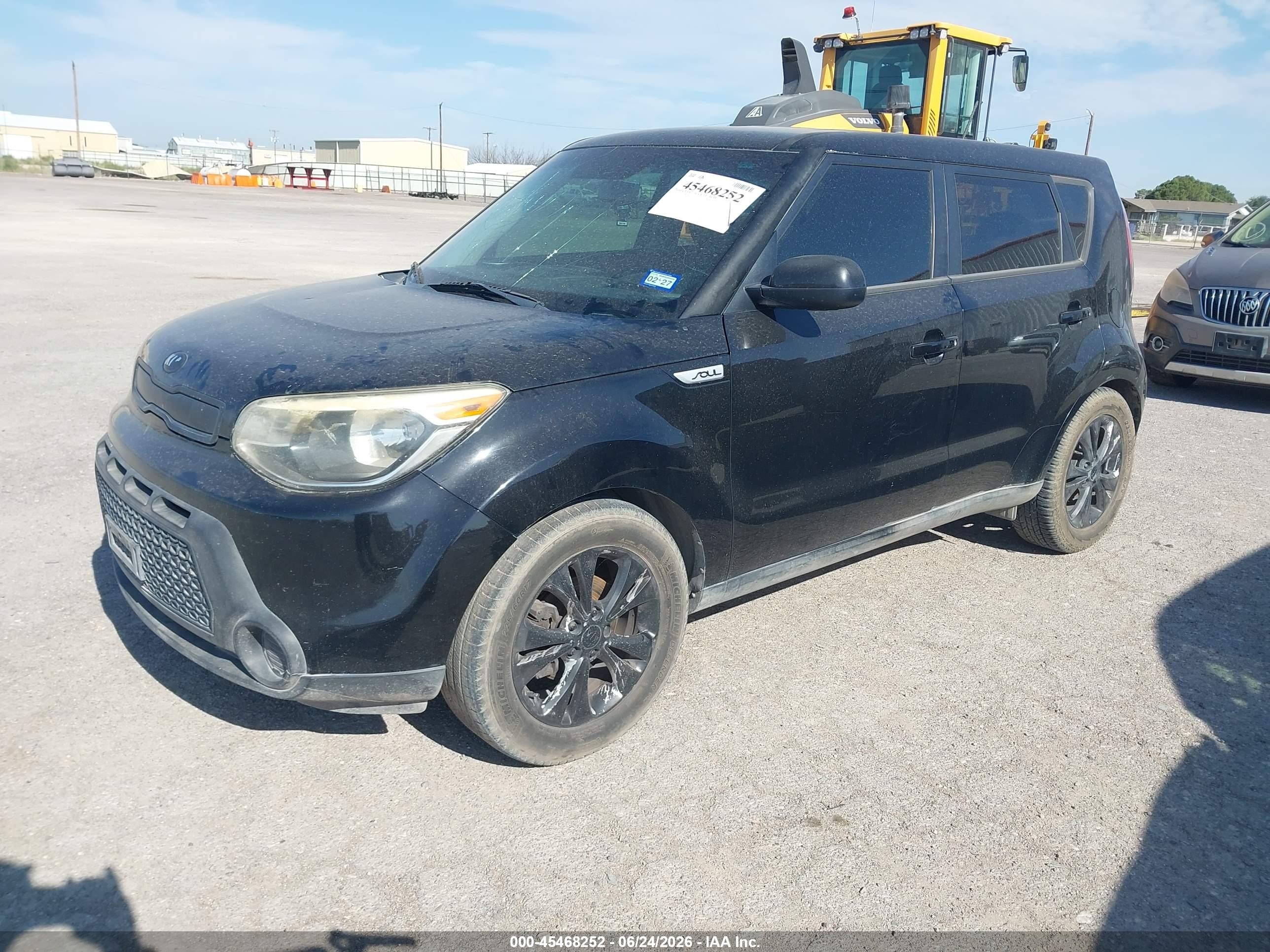 2015 Kia Soul + Black vin: KNDJP3A53F7118832