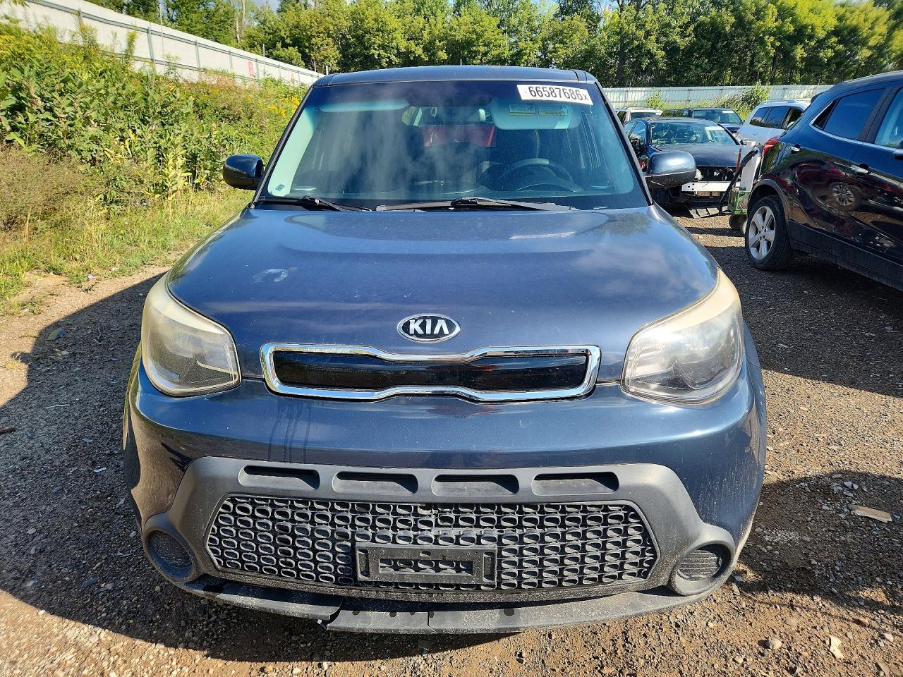 2015 Kia Soul + Blue vin: KNDJP3A53F7150759