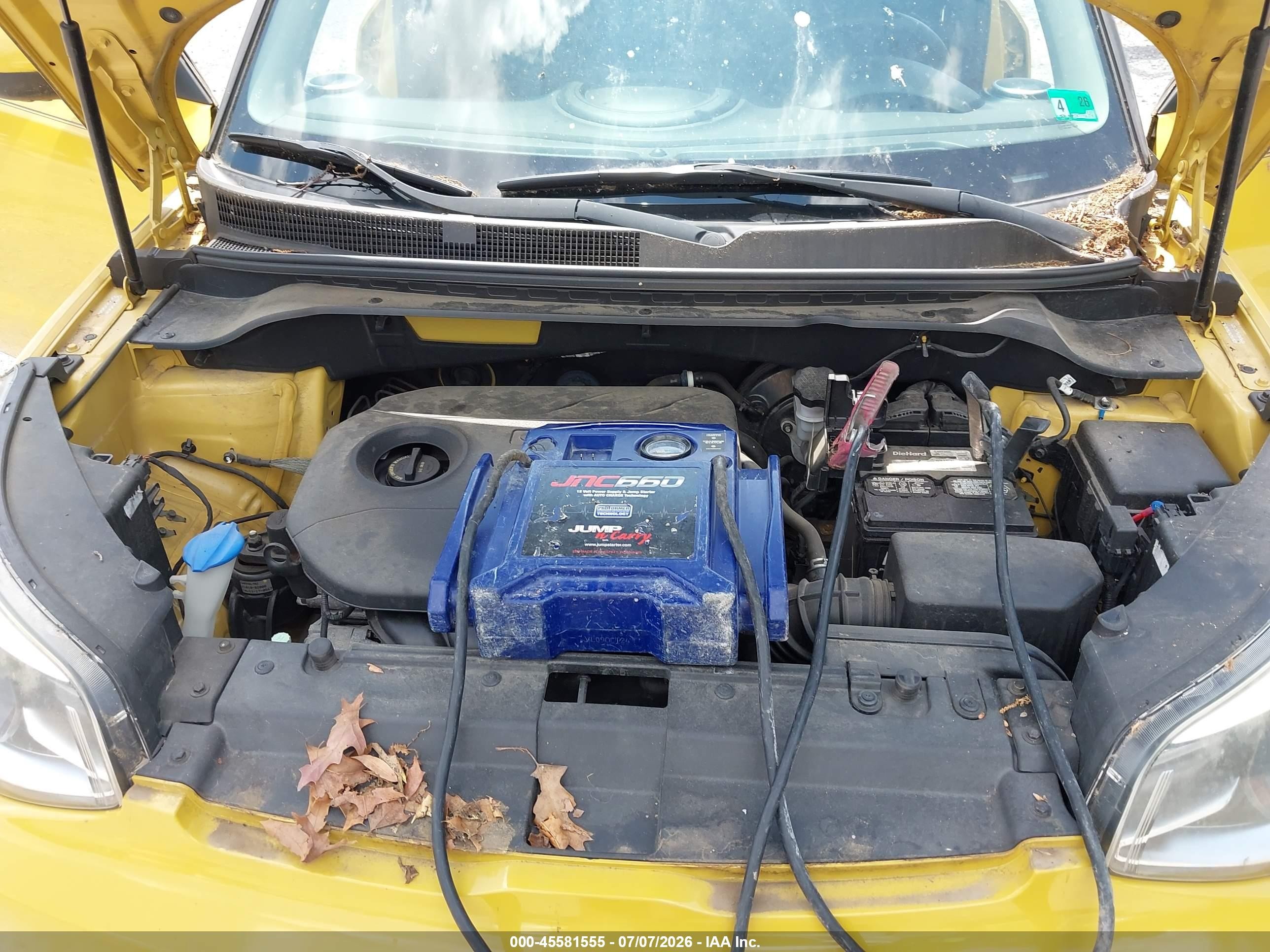 2015 Kia Soul + Yellow vin: KNDJP3A53F7165195