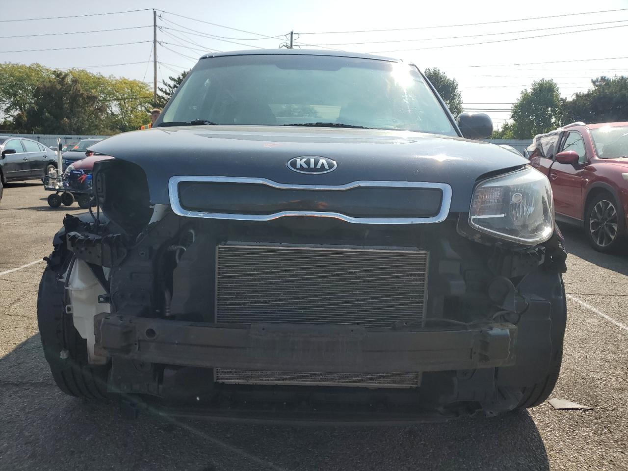 2015 Kia Soul + Blue vin: KNDJP3A53F7182580
