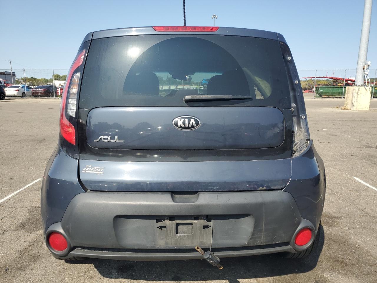 2015 Kia Soul + Blue vin: KNDJP3A53F7182580