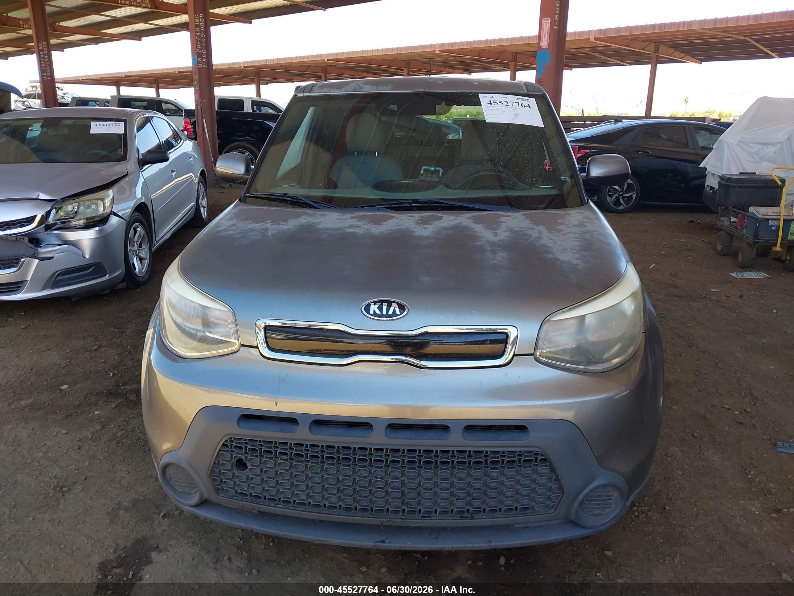 2015 Kia Soul + Gray vin: KNDJP3A53F7184572