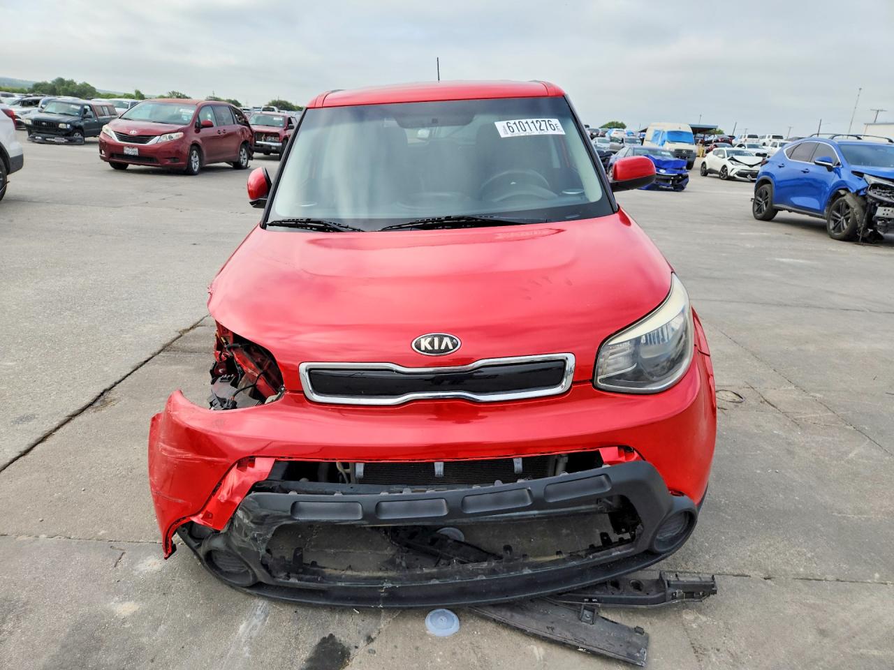2015 Kia Soul + Red vin: KNDJP3A53F7751413