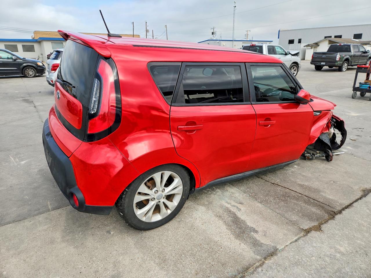 2015 Kia Soul + Red vin: KNDJP3A53F7751413