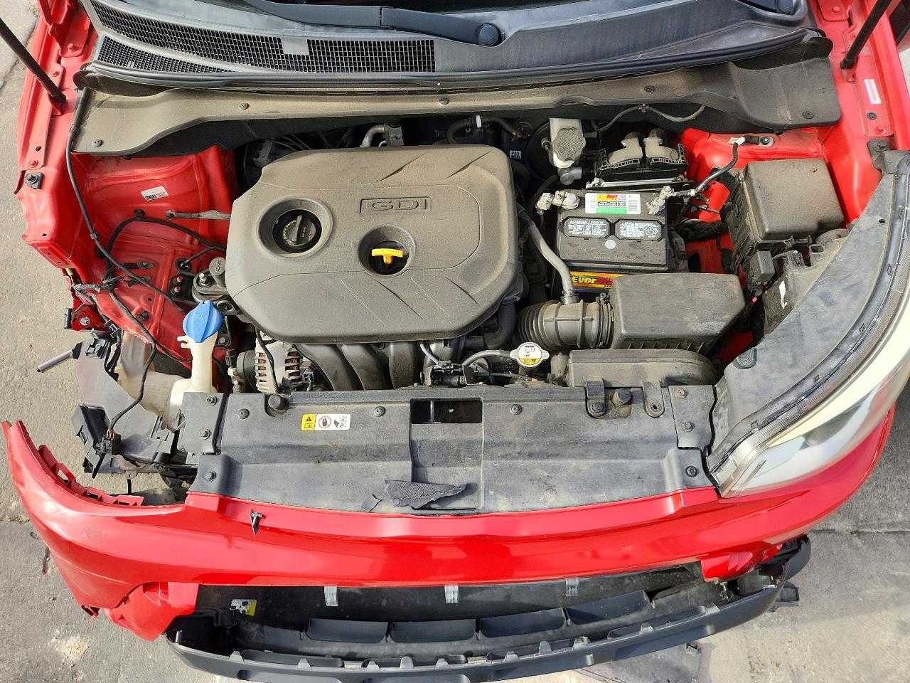 2015 Kia Soul + Red vin: KNDJP3A53F7751413