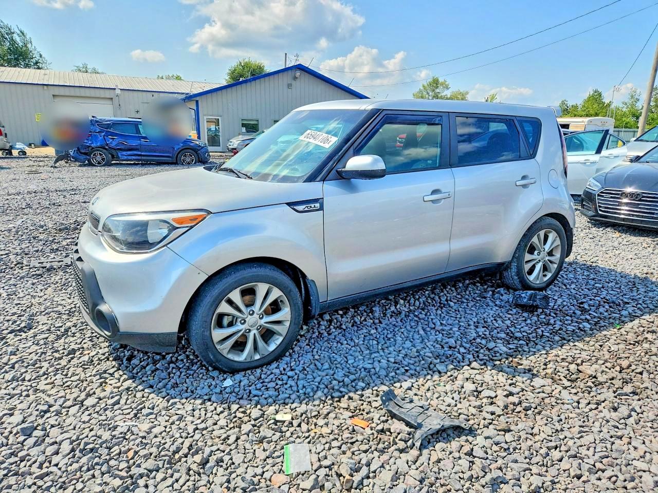 2015 Kia Soul + Silver vin: KNDJP3A53F7769426