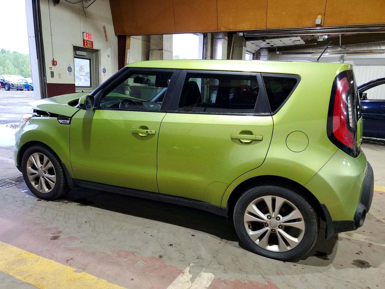 2015 Kia Soul + Green vin: KNDJP3A53F7769703