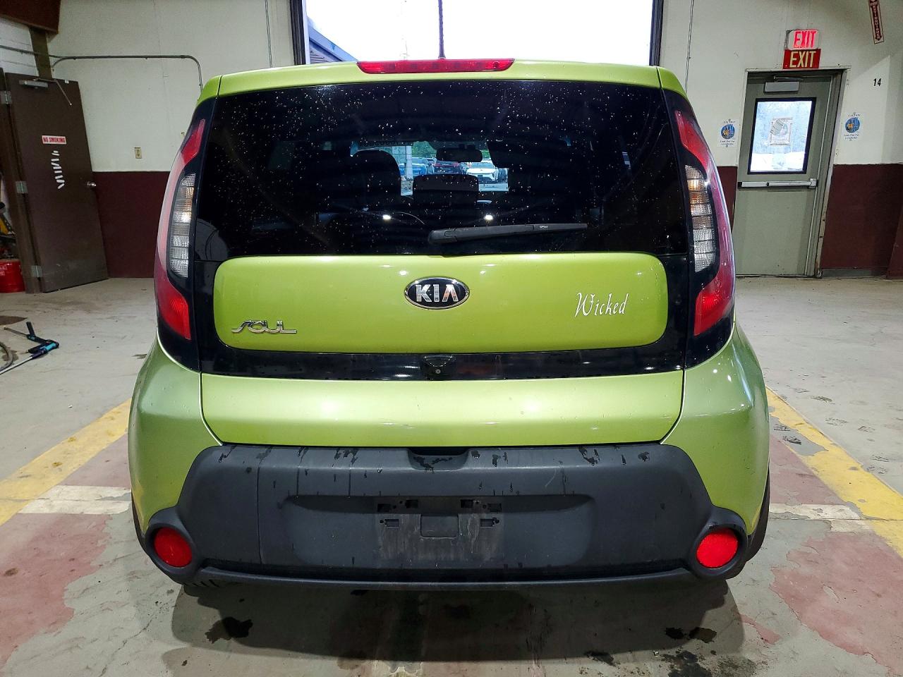 2015 Kia Soul + Green vin: KNDJP3A53F7769703