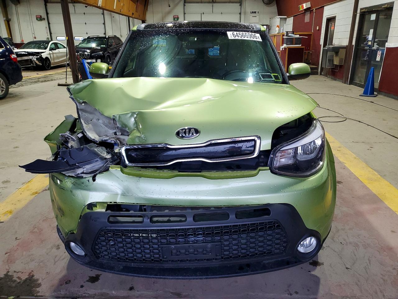 2015 Kia Soul + Green vin: KNDJP3A53F7769703