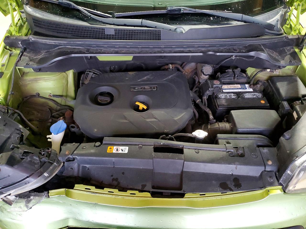 2015 Kia Soul + Green vin: KNDJP3A53F7769703
