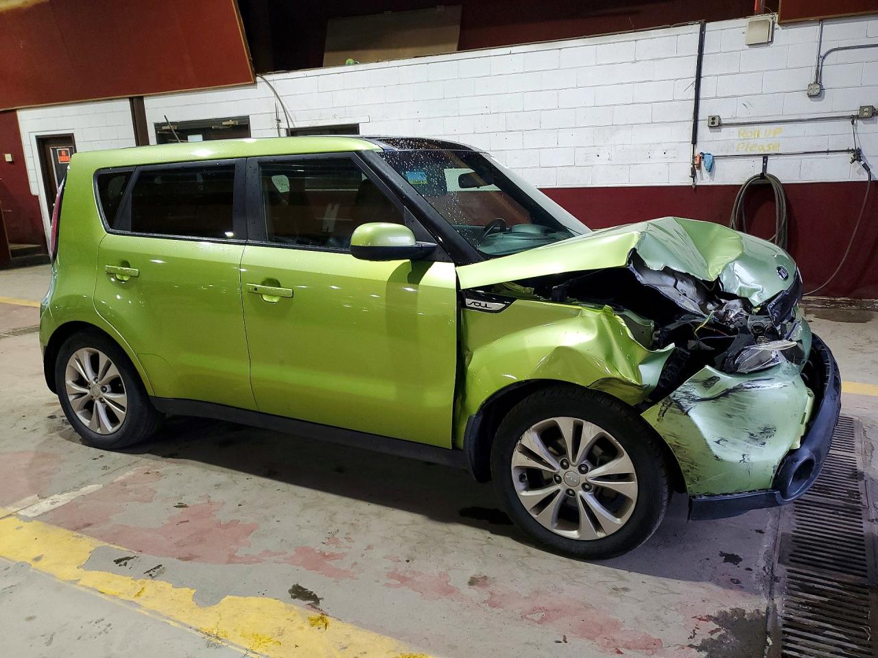 2015 Kia Soul + Green vin: KNDJP3A53F7769703