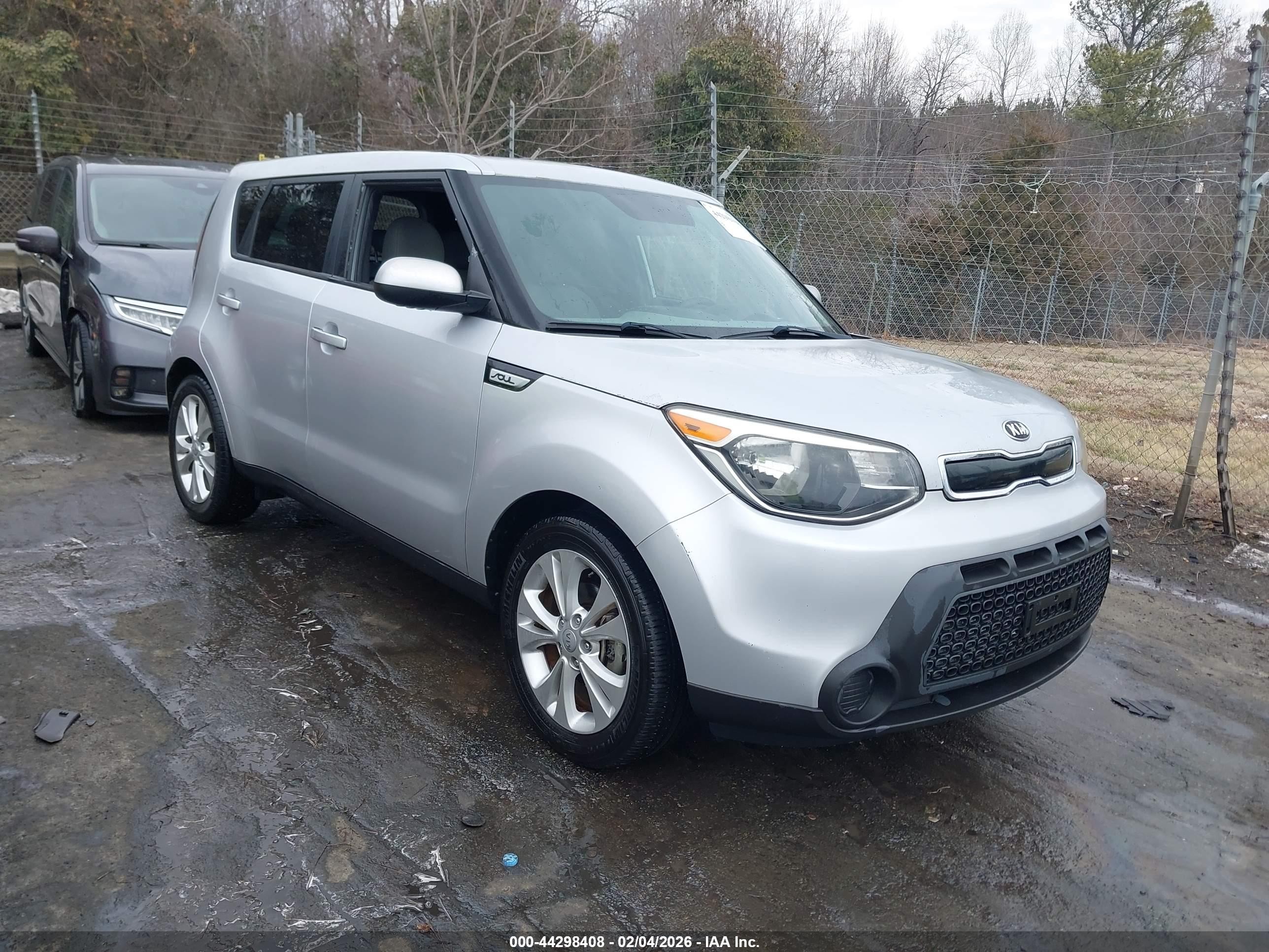 2015 Kia Soul + Silver vin: KNDJP3A53F7781852
