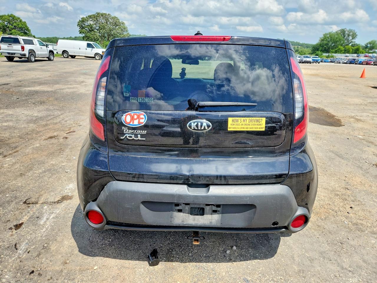 2015 Kia Soul + Black vin: KNDJP3A53F7787652