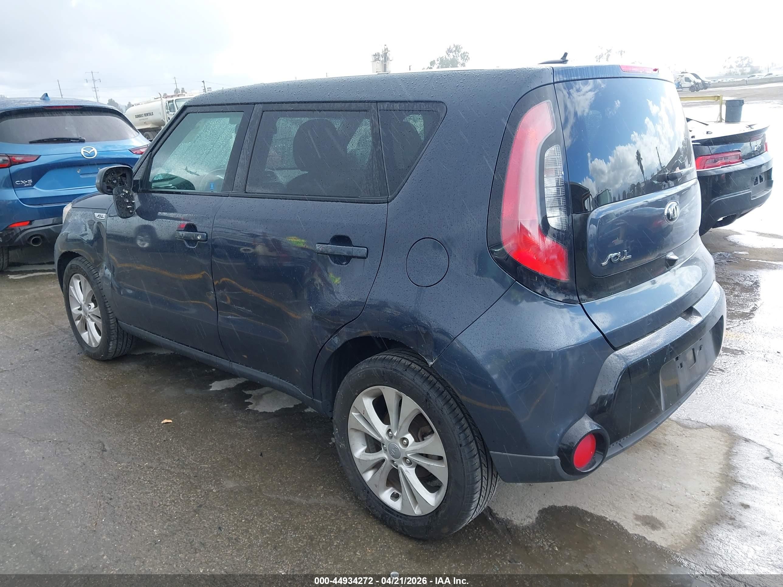 2016 Kia Soul + Gray vin: KNDJP3A53G7326579