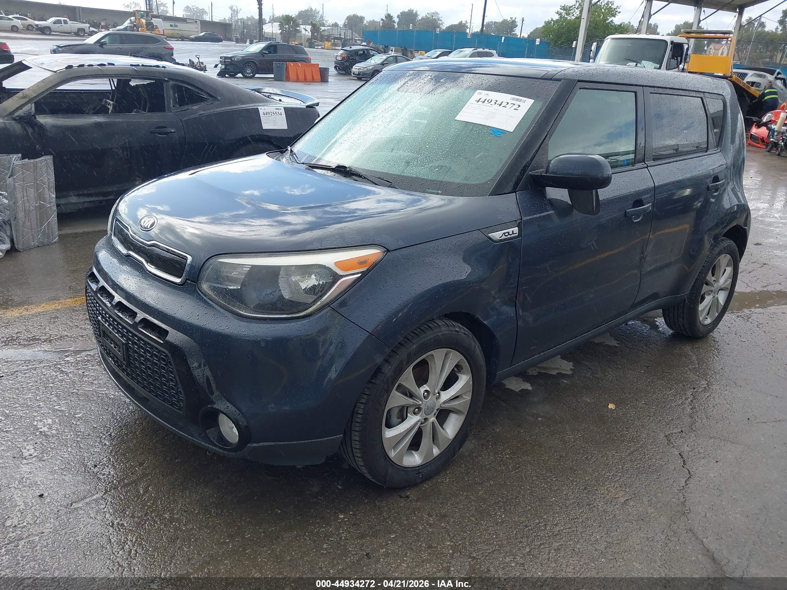 2016 Kia Soul + Gray vin: KNDJP3A53G7326579