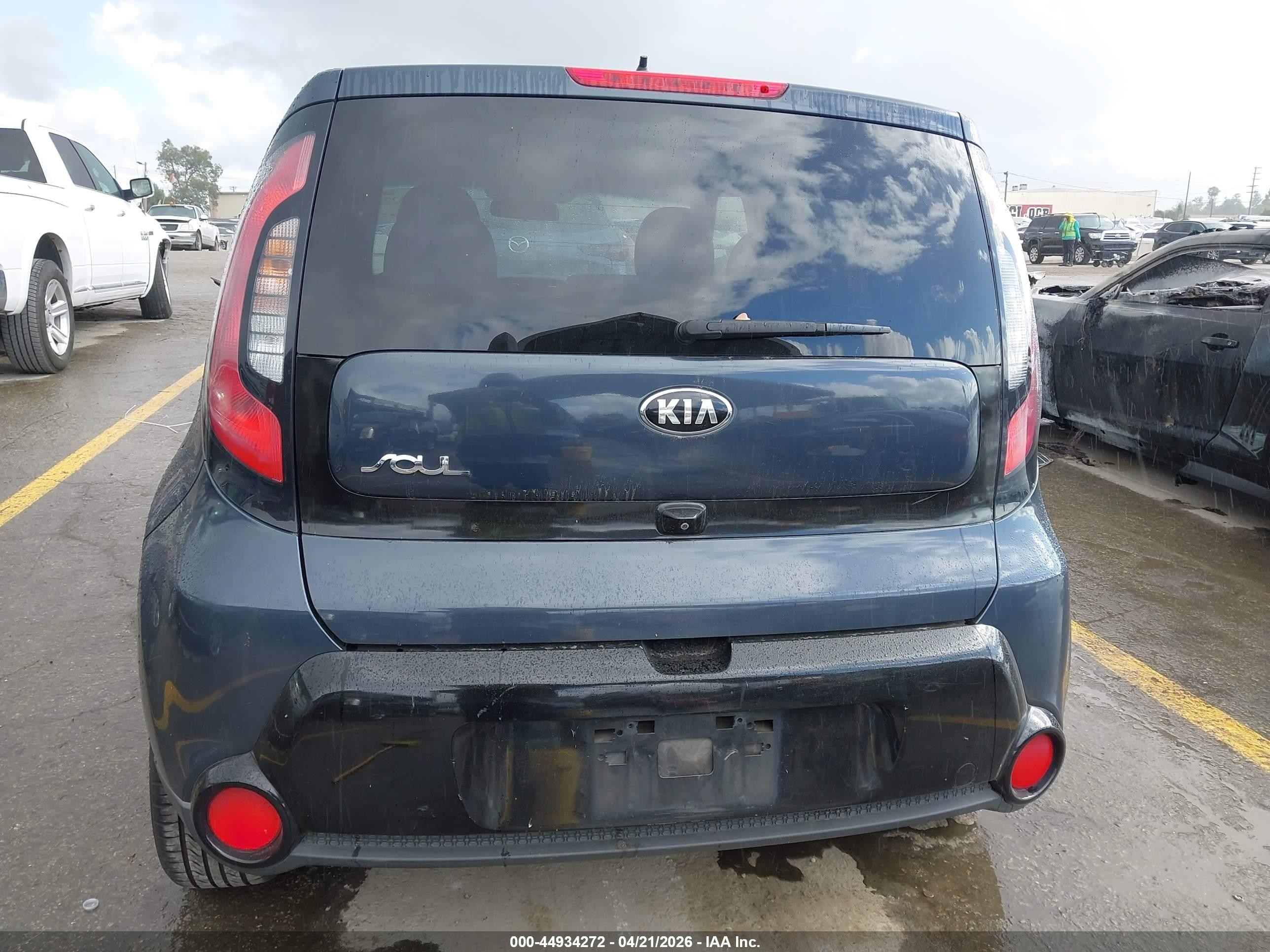 2016 Kia Soul + Gray vin: KNDJP3A53G7326579