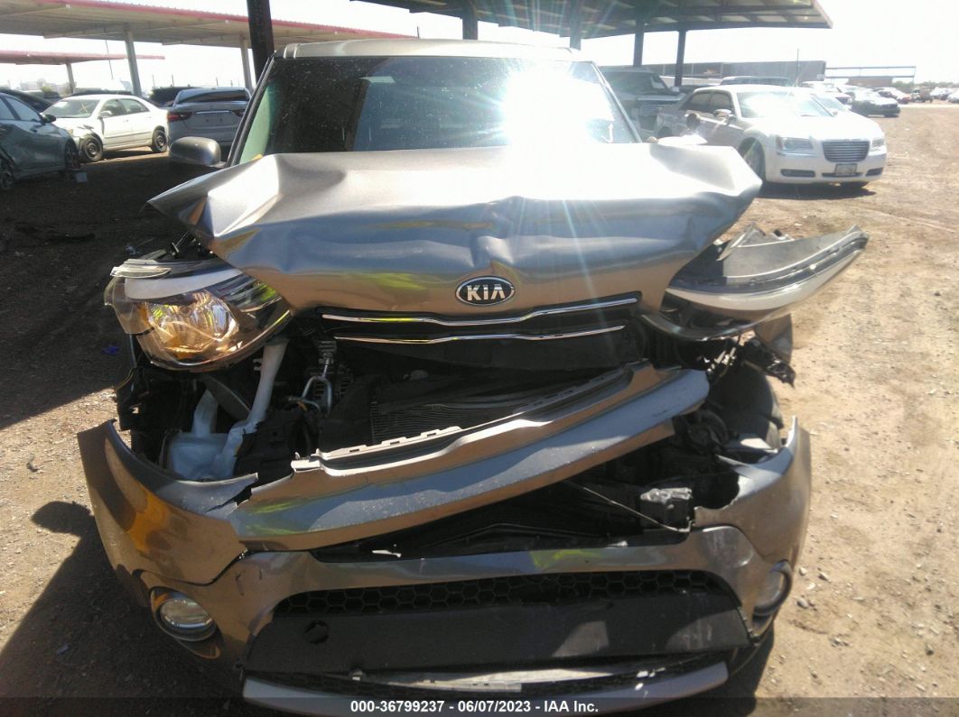 2019 Kia Soul + Gray vin: KNDJP3A53K7637969