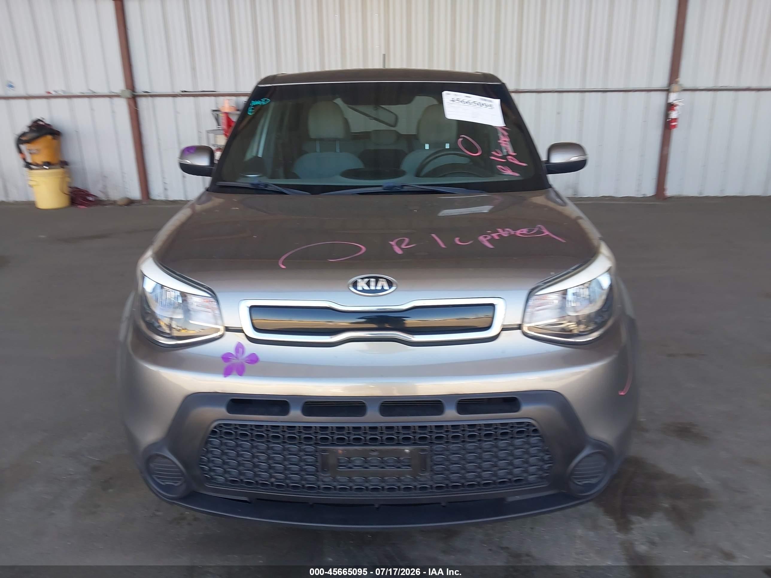 2014 Kia Soul + Gray vin: KNDJP3A54E7033934