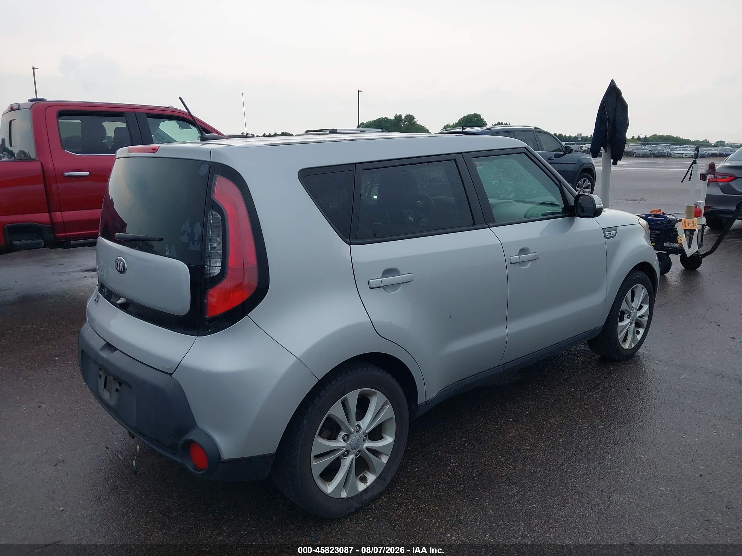 2014 Kia Soul + Silver vin: KNDJP3A54E7736787