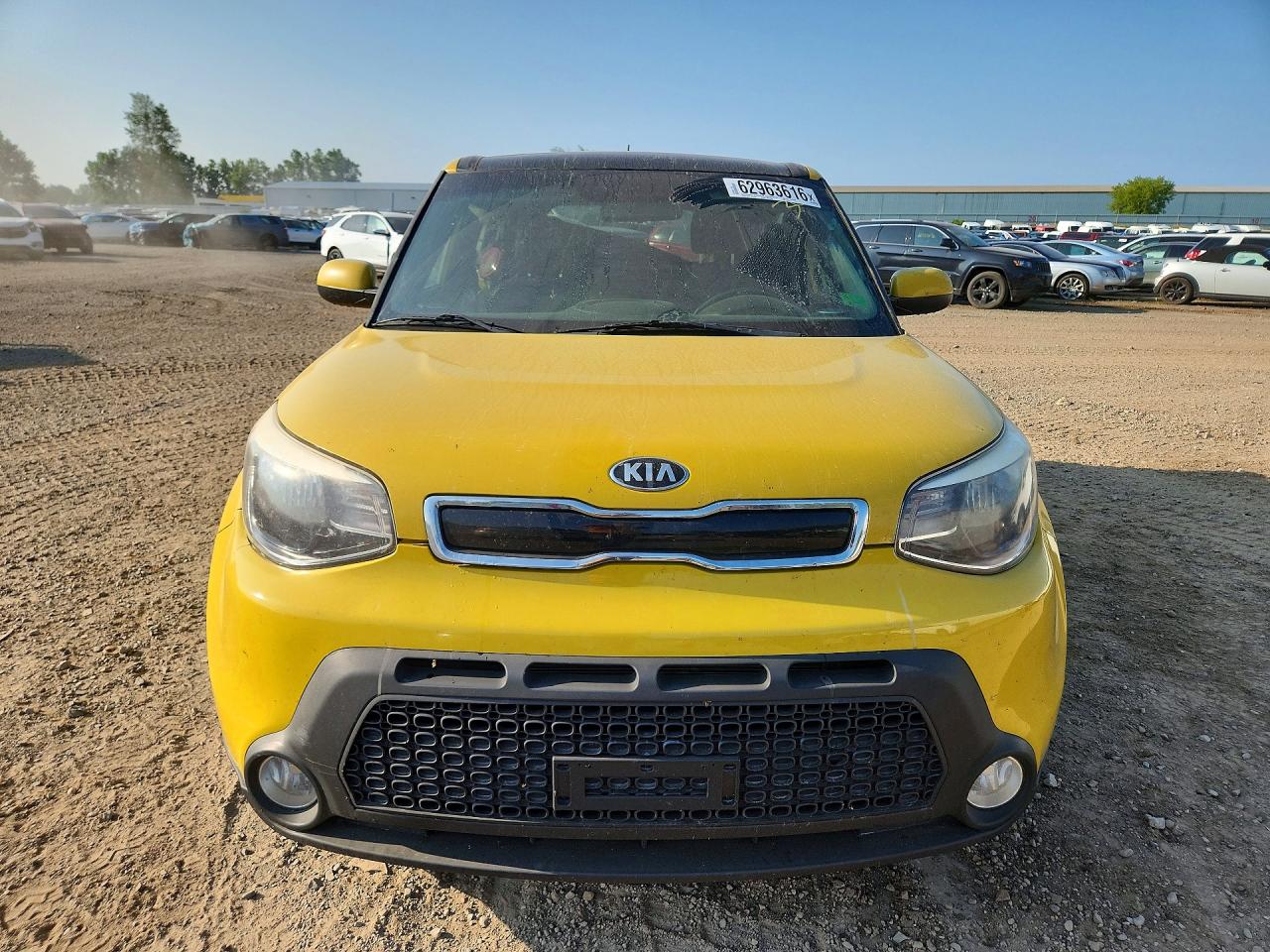2015 Kia Soul + Yellow vin: KNDJP3A54F7137809