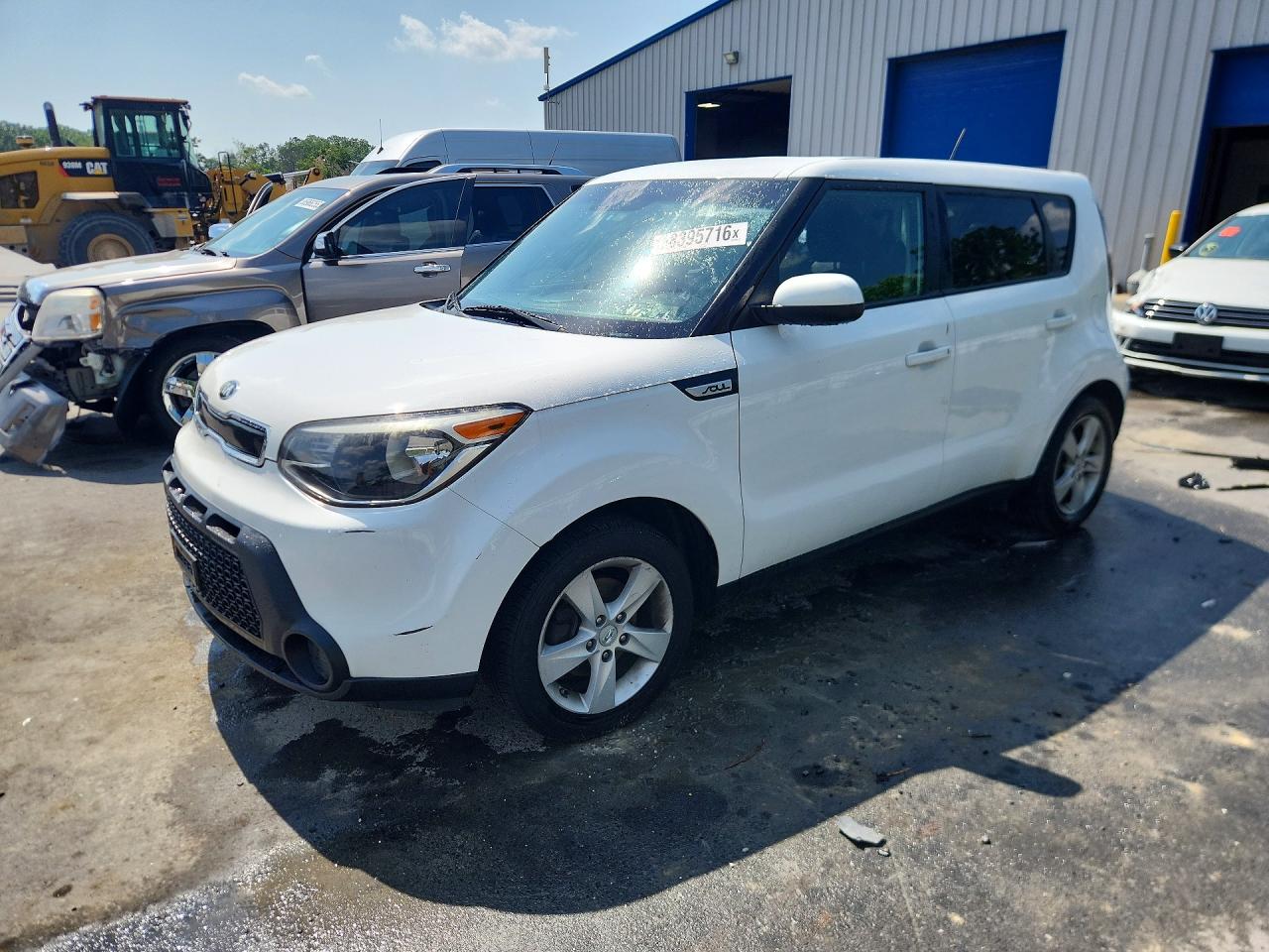 2015 Kia Soul + White vin: KNDJP3A54F7183060
