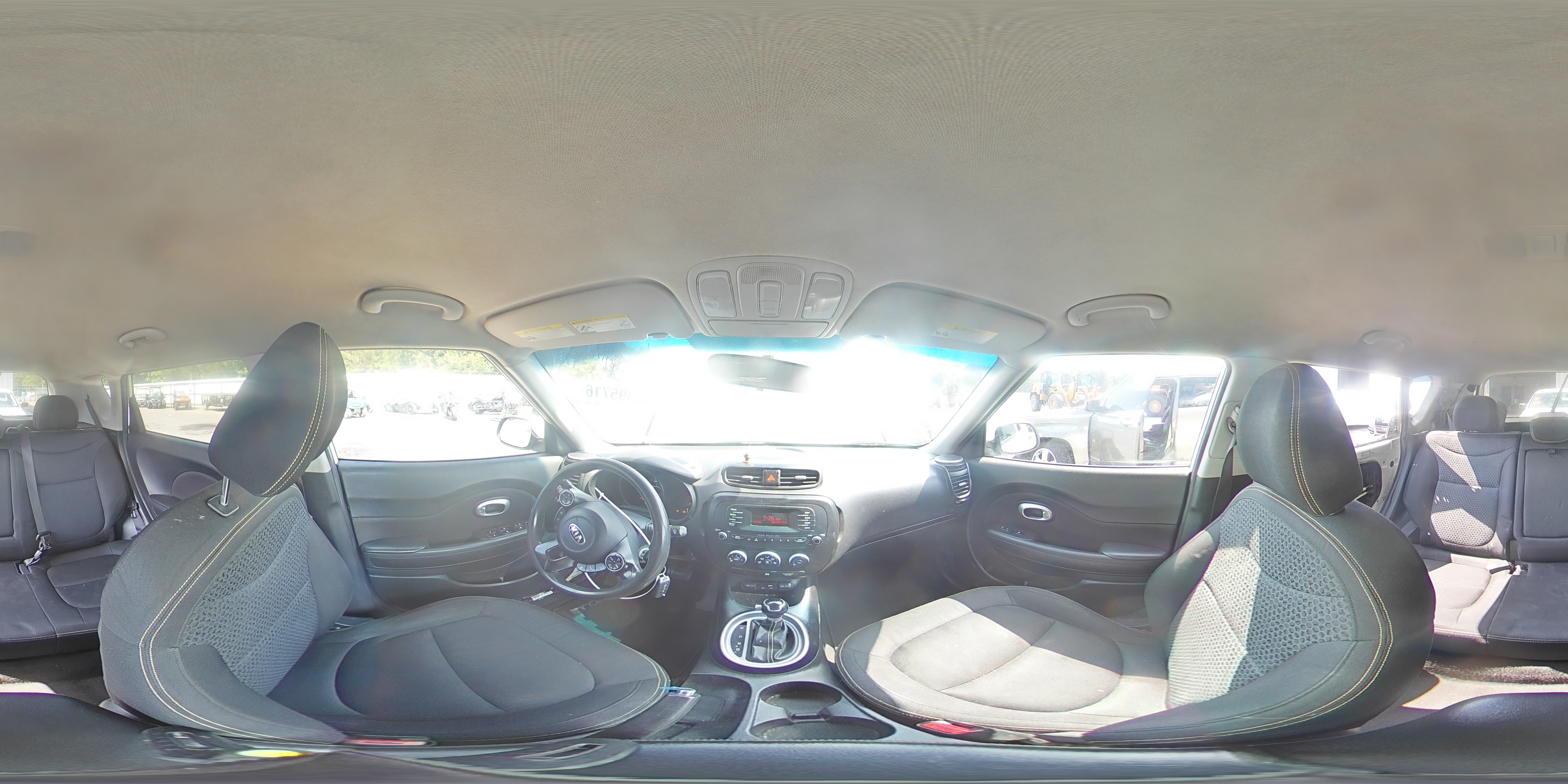 2015 Kia Soul + White vin: KNDJP3A54F7183060