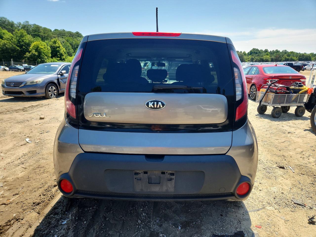 2015 Kia Soul + Gray vin: KNDJP3A54F7183186