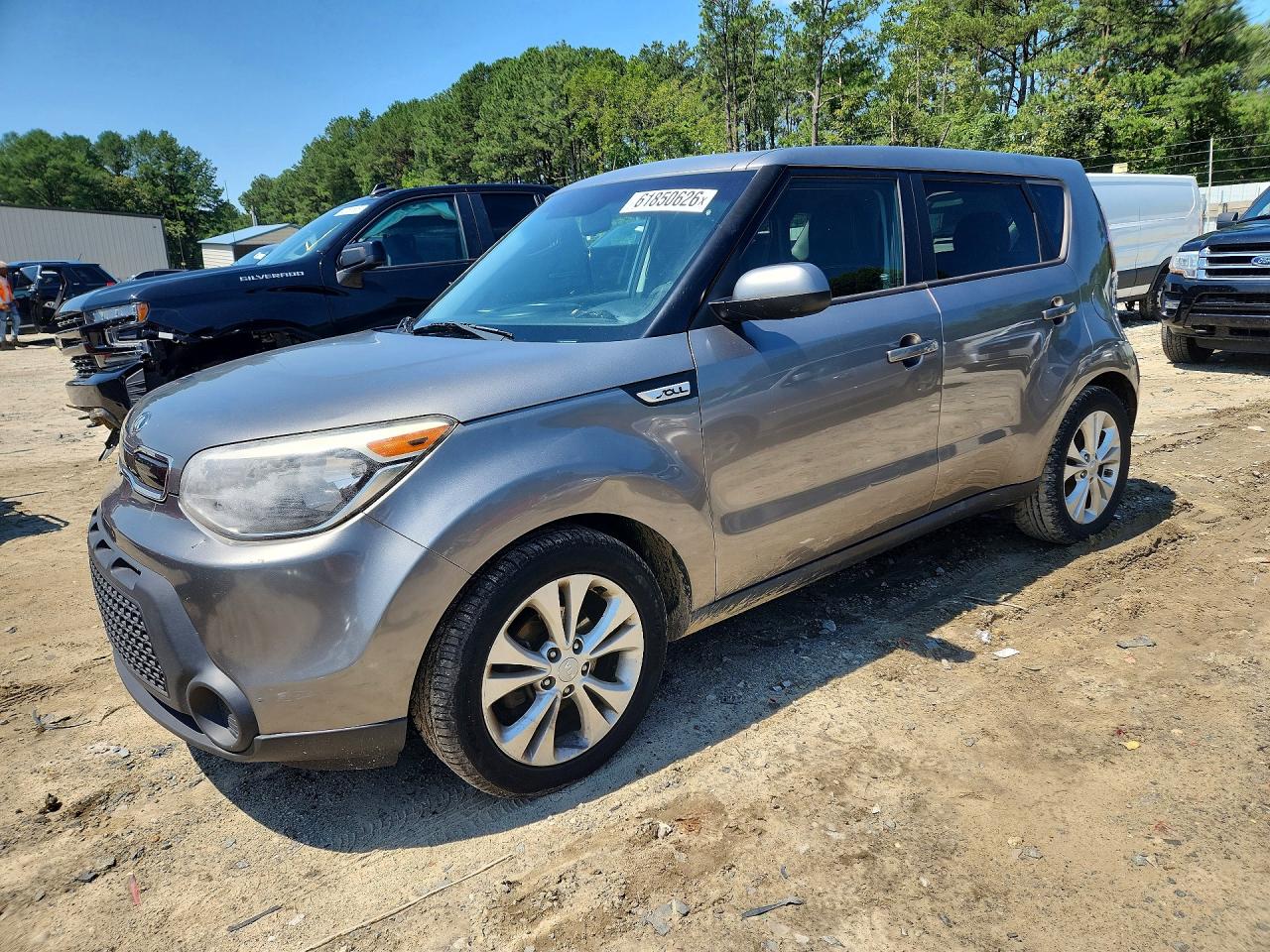 2015 Kia Soul + Gray vin: KNDJP3A54F7183186