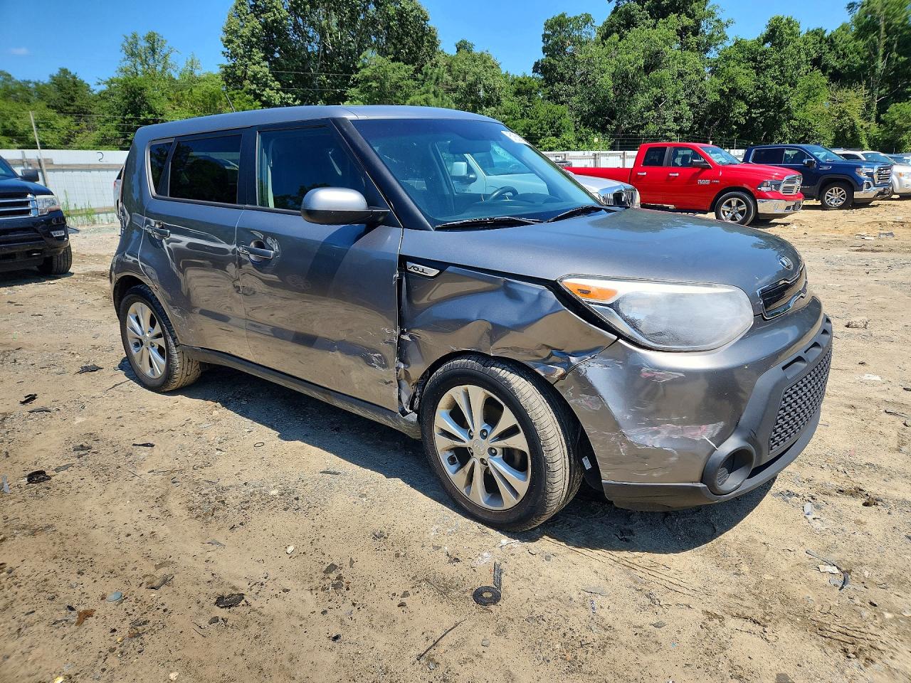2015 Kia Soul + Gray vin: KNDJP3A54F7183186
