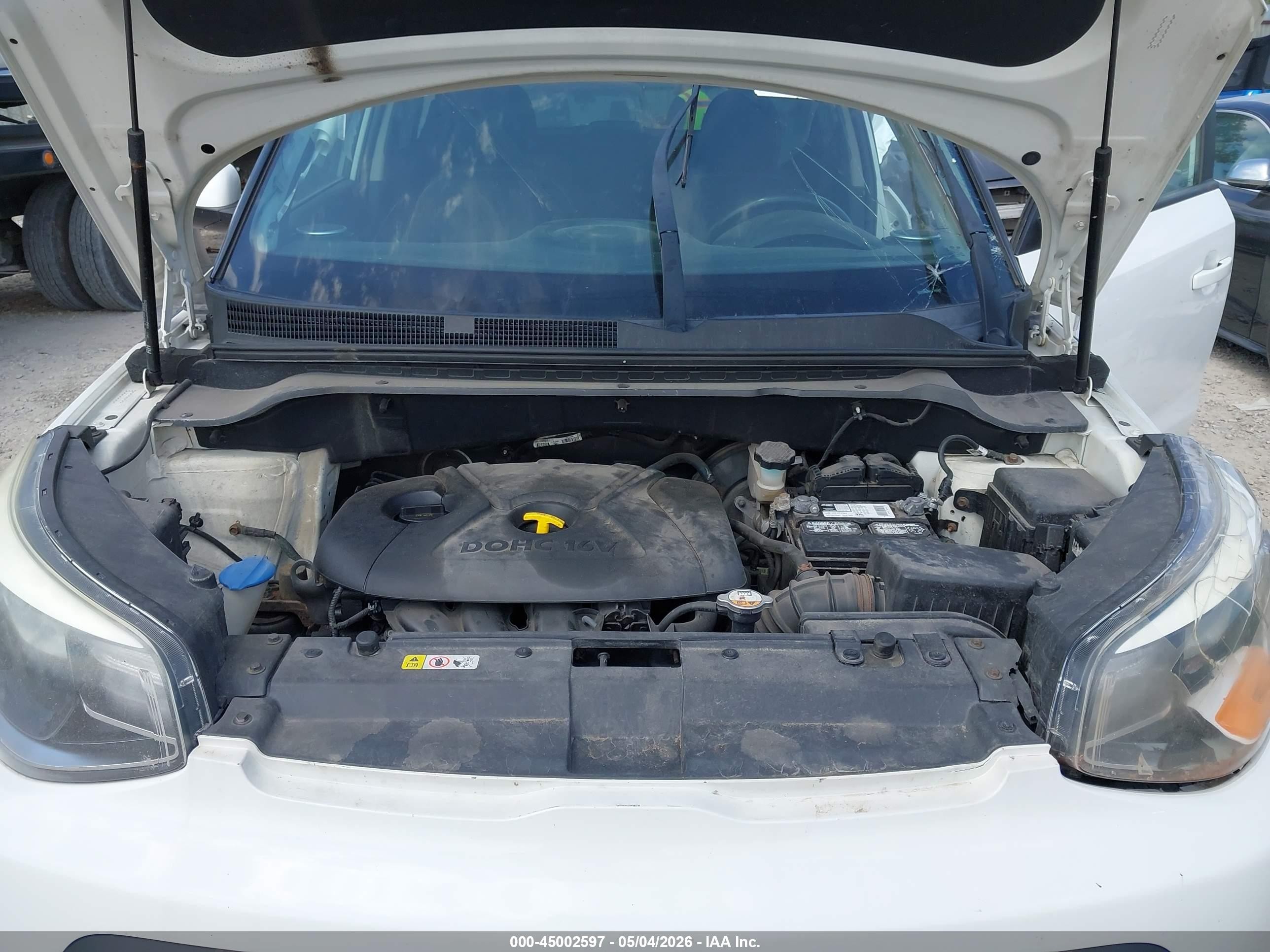 2015 Kia Soul + White vin: KNDJP3A54F7190087