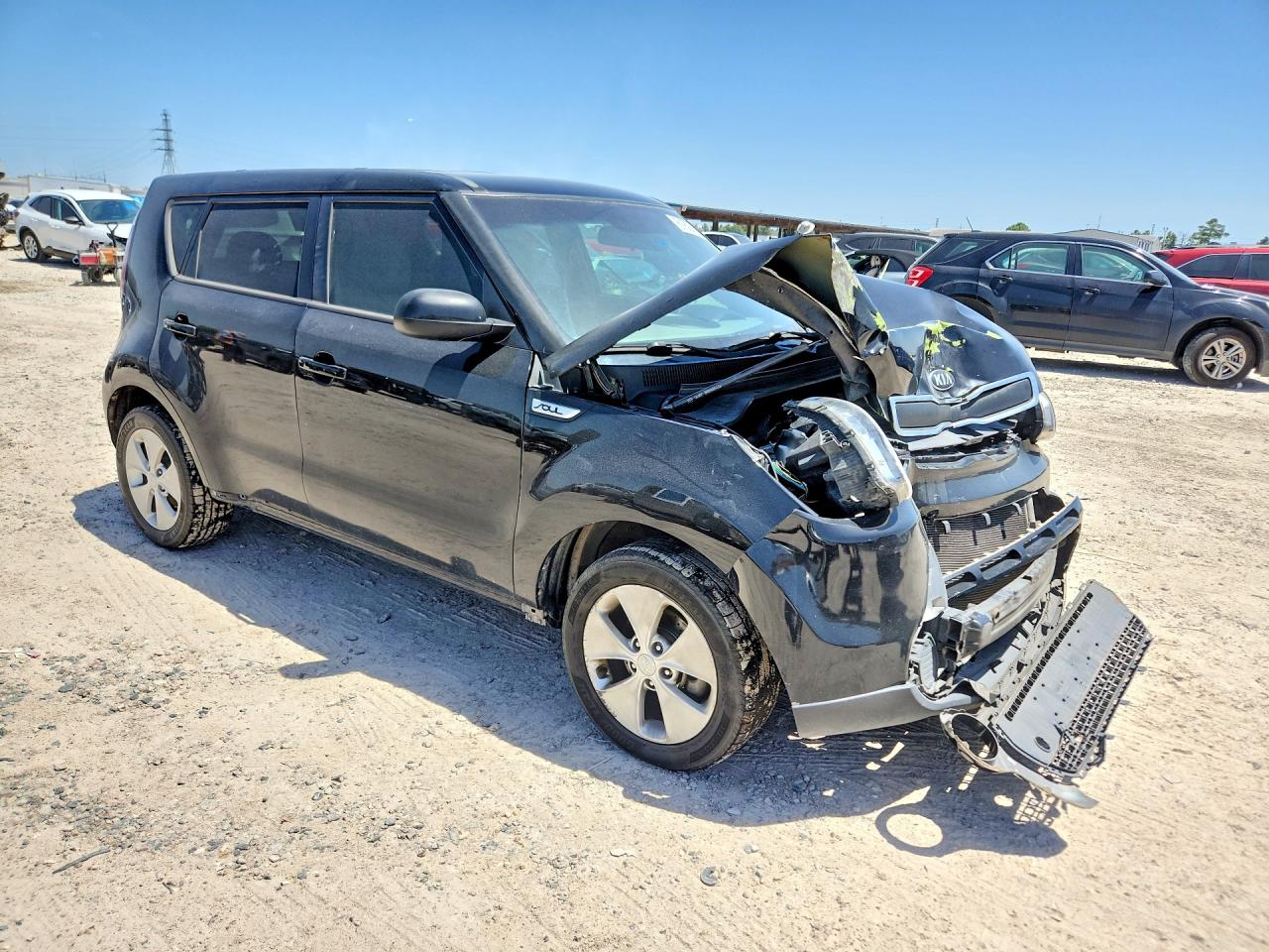 2015 Kia Soul + Black vin: KNDJP3A54F7200505