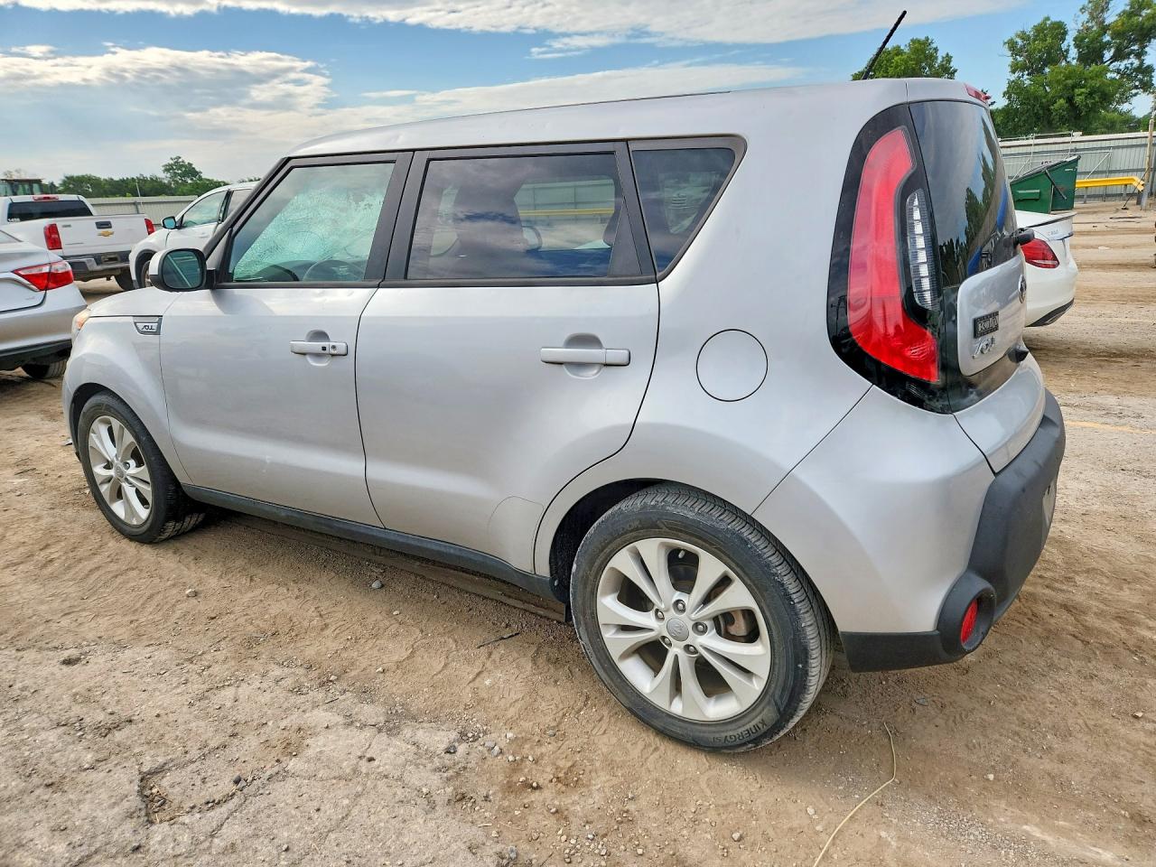 2015 Kia Soul + Silver vin: KNDJP3A54F7770651