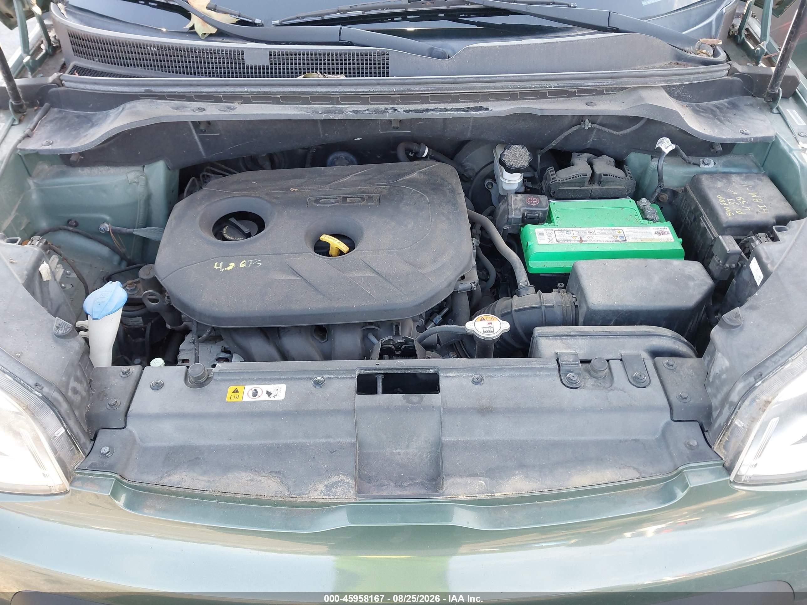 2014 Kia Soul + Green vin: KNDJP3A55E7007696