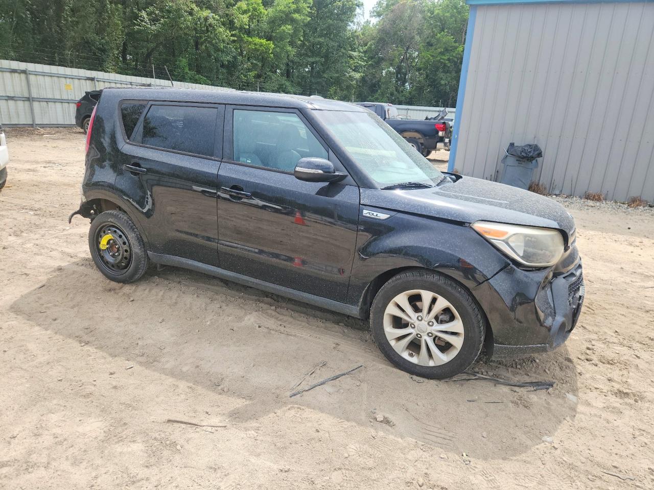 2014 Kia Soul + Черный vin: KNDJP3A55E7012283
