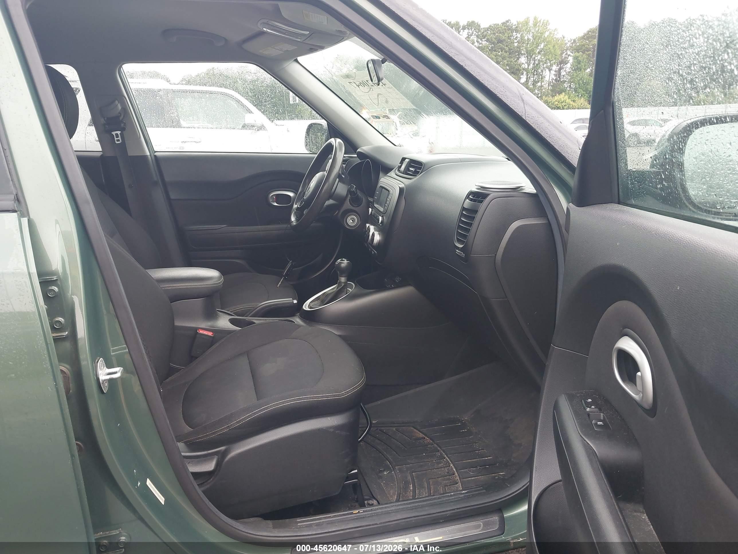2014 Kia Soul + Зеленый vin: KNDJP3A55E7048104