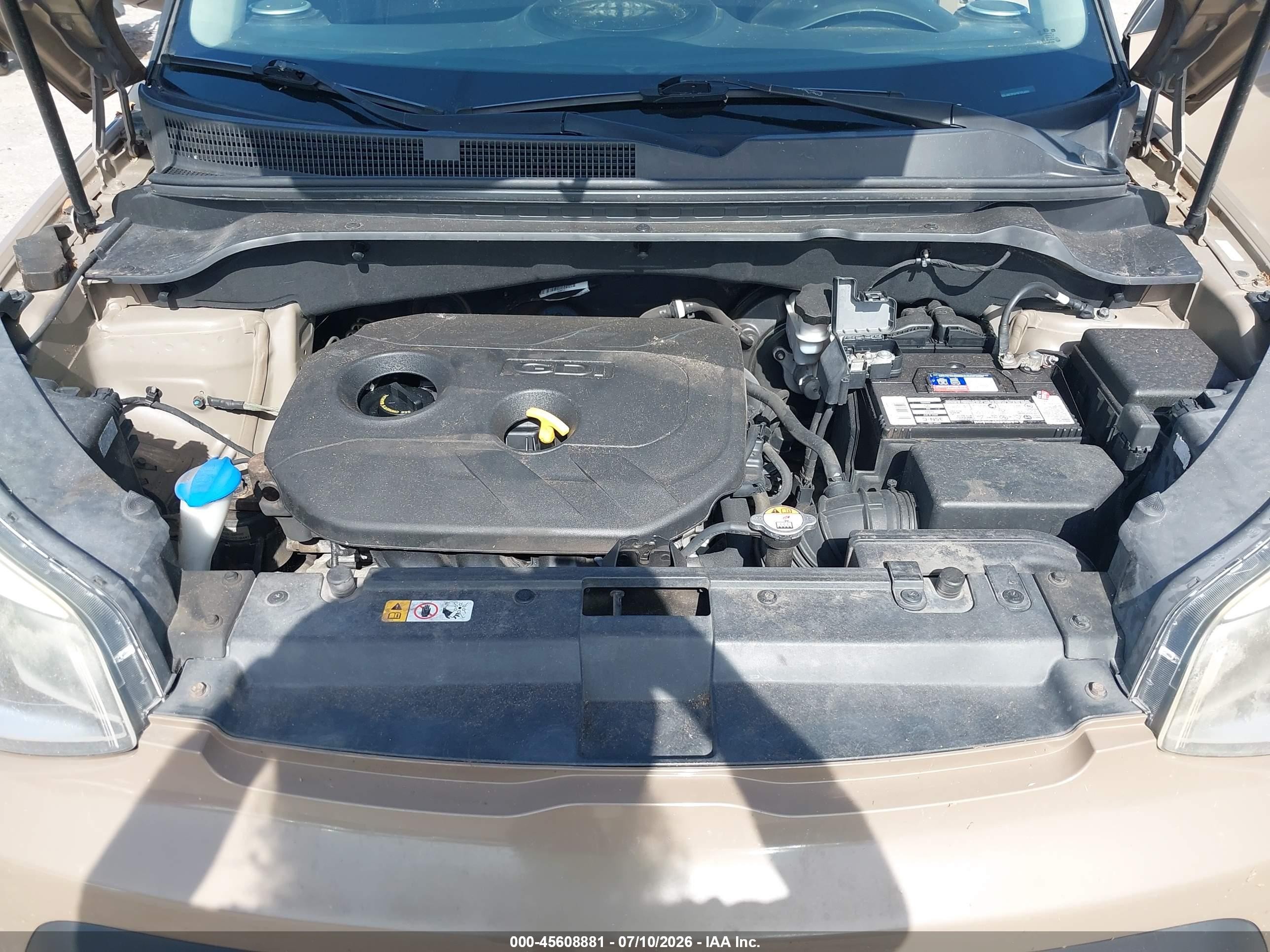 2014 Kia Soul + Коричневый vin: KNDJP3A55E7054890