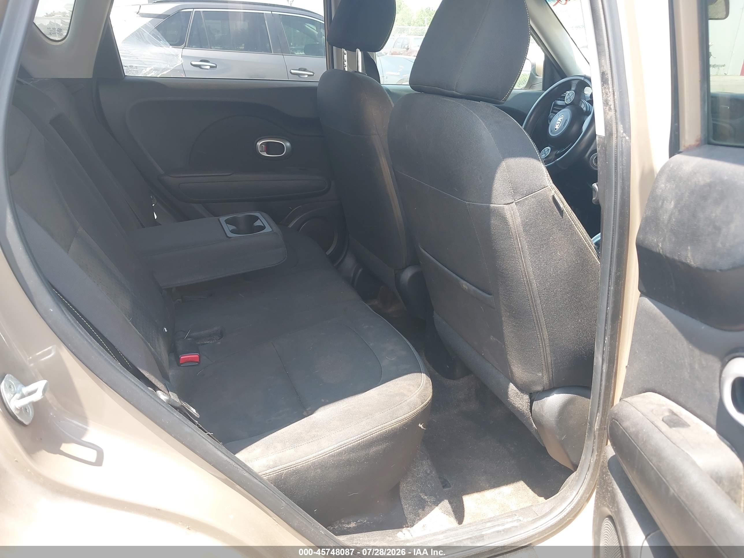 2014 Kia Soul + Brown vin: KNDJP3A55E7054890