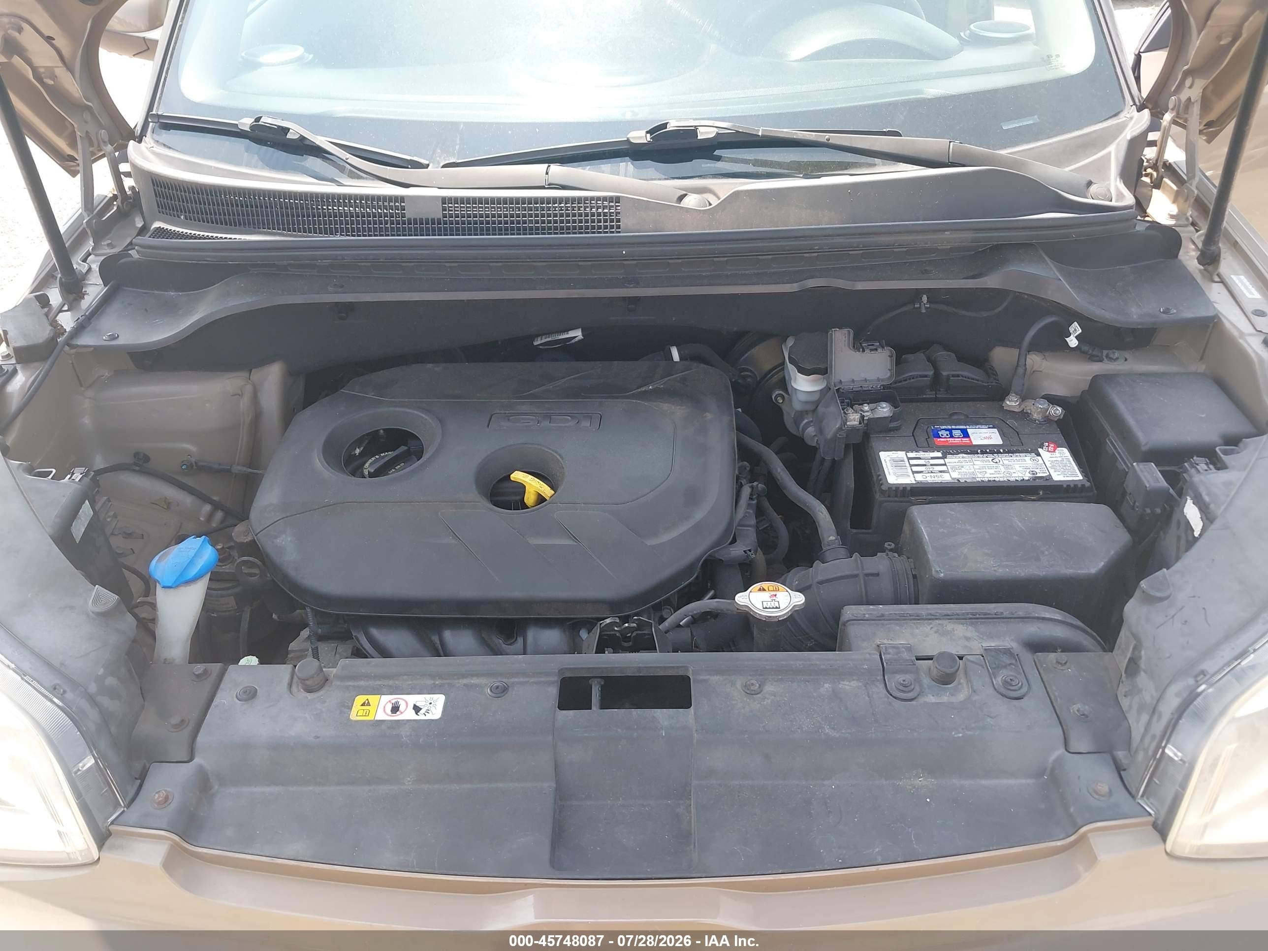 2014 Kia Soul + Brown vin: KNDJP3A55E7054890