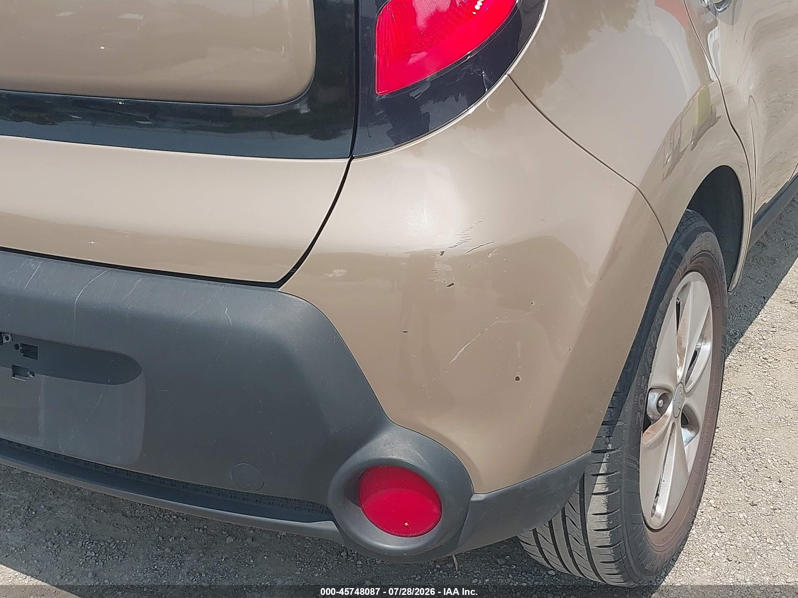 2014 Kia Soul + Brown vin: KNDJP3A55E7054890