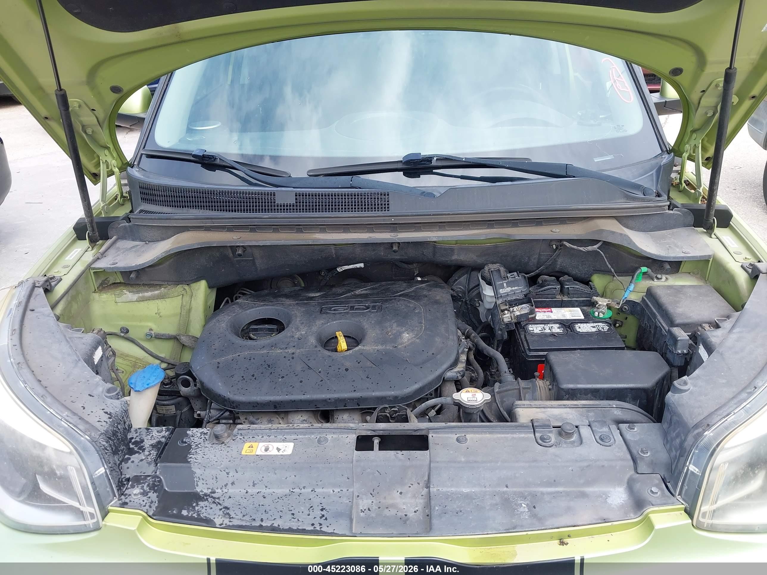 2014 Kia Soul + Green vin: KNDJP3A55E7706861