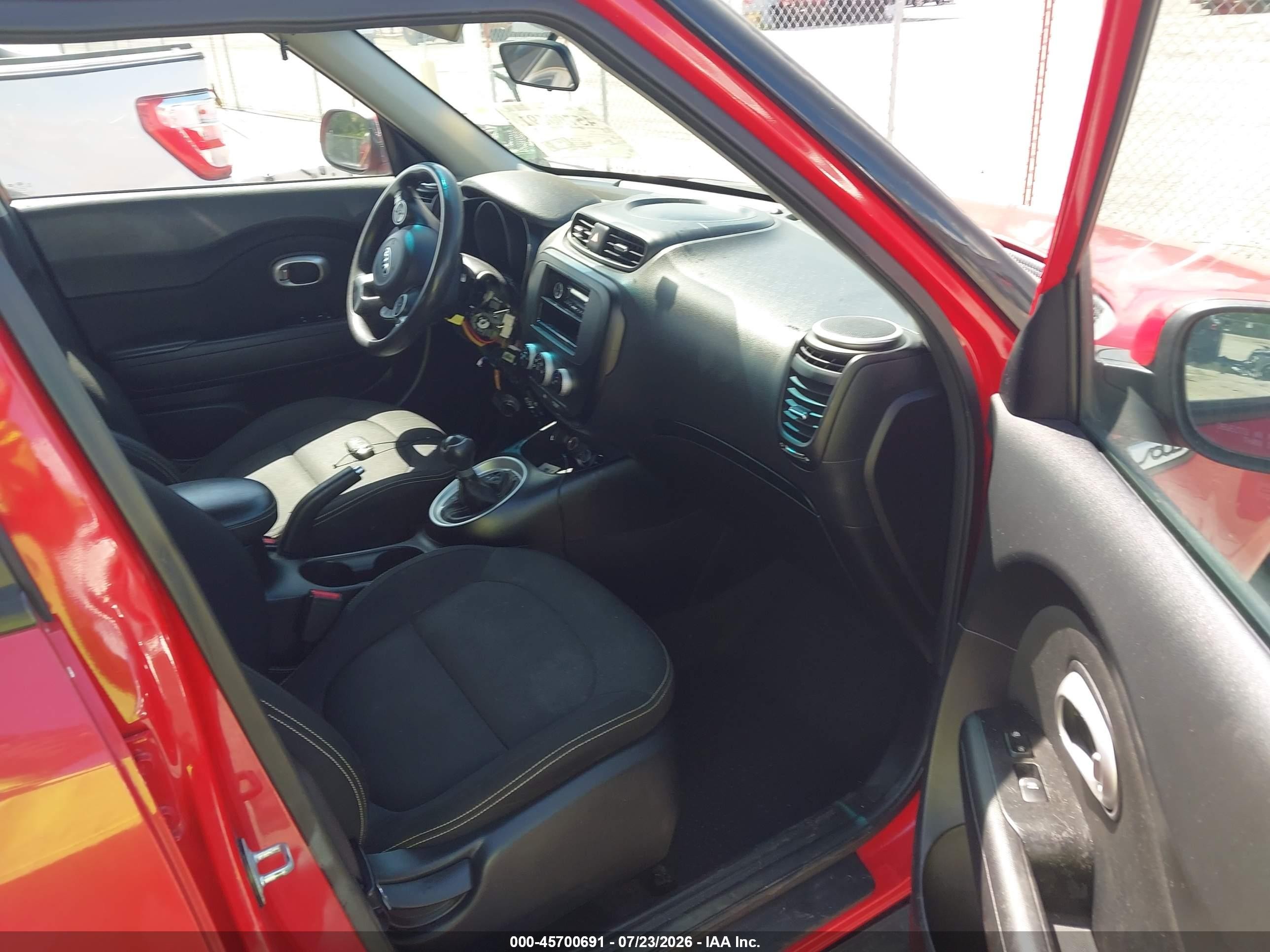 2014 Kia Soul !/+ Red vin: KNDJP3A55E7734790