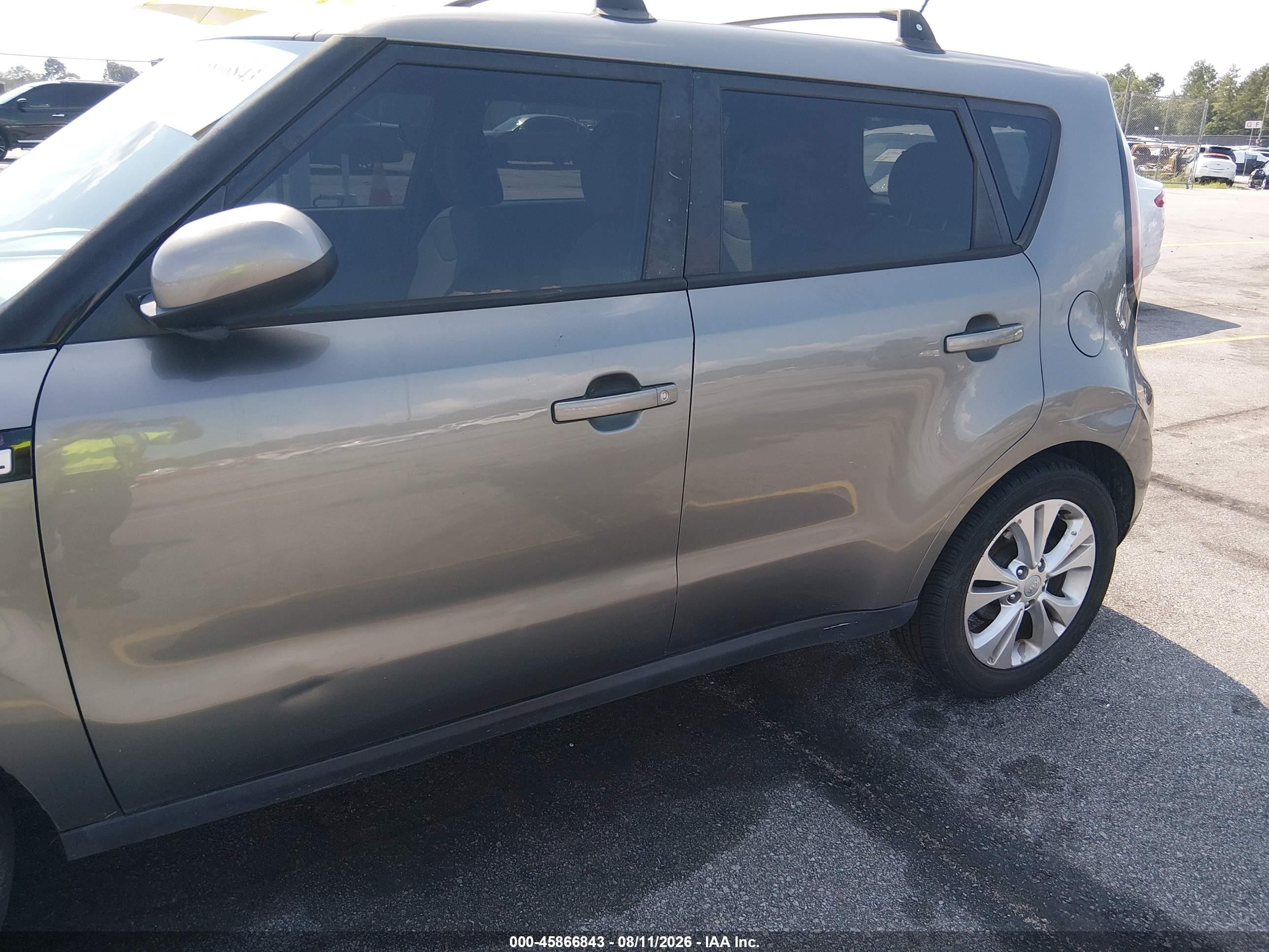 2015 Kia Soul + Серый vin: KNDJP3A55F7154117