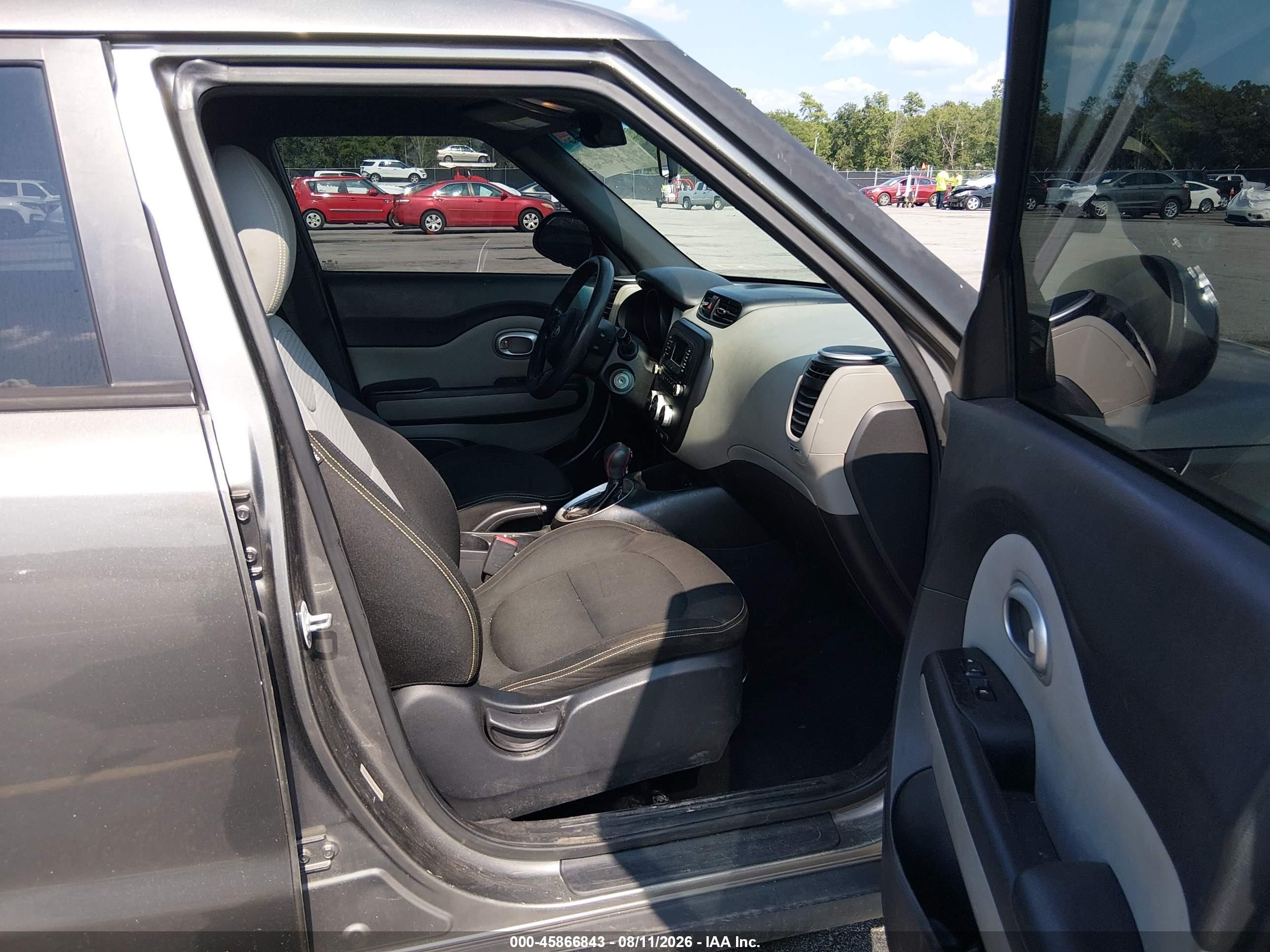 2015 Kia Soul + Серый vin: KNDJP3A55F7154117
