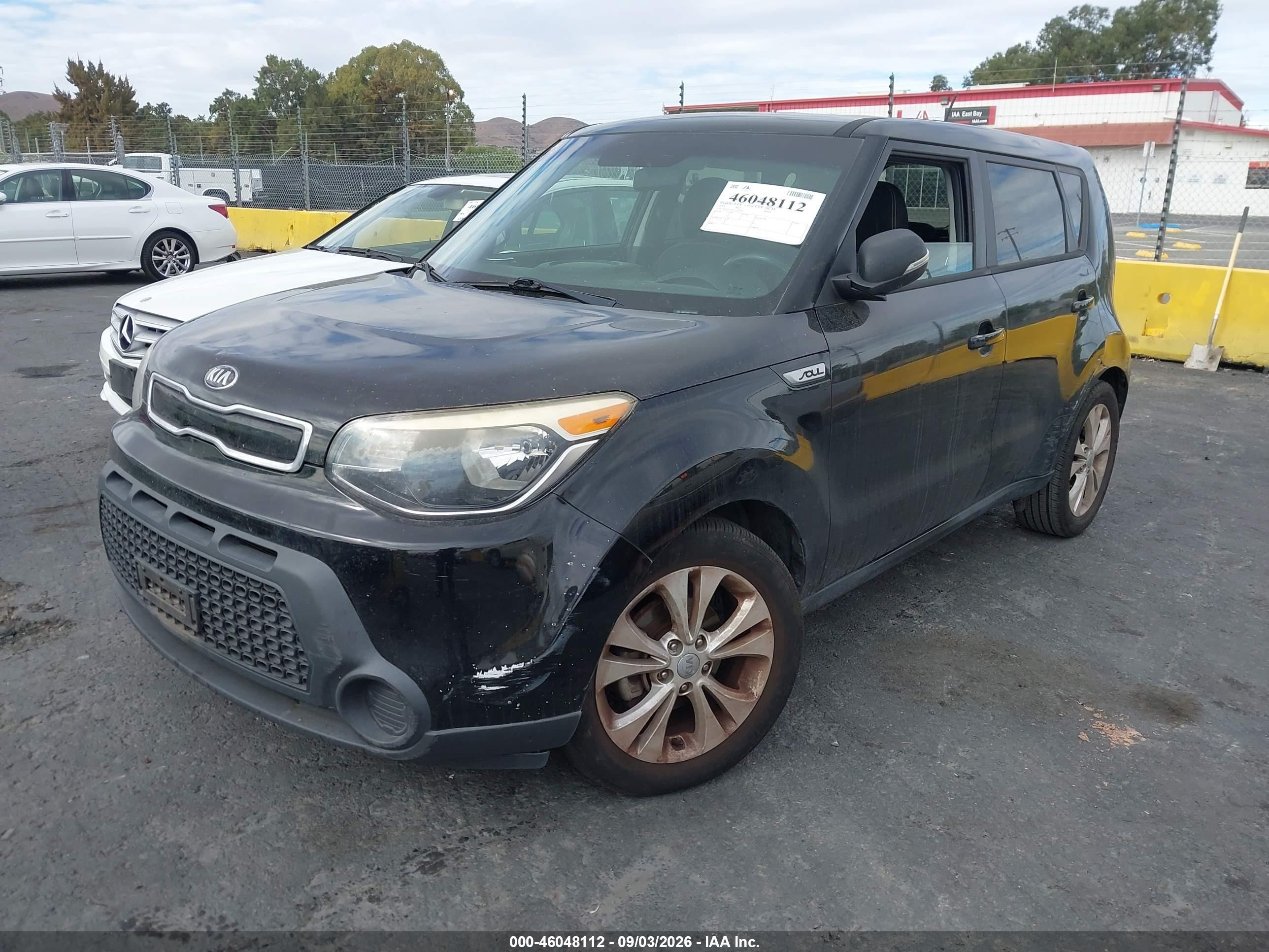 2015 Kia Soul + Black vin: KNDJP3A55F7181592