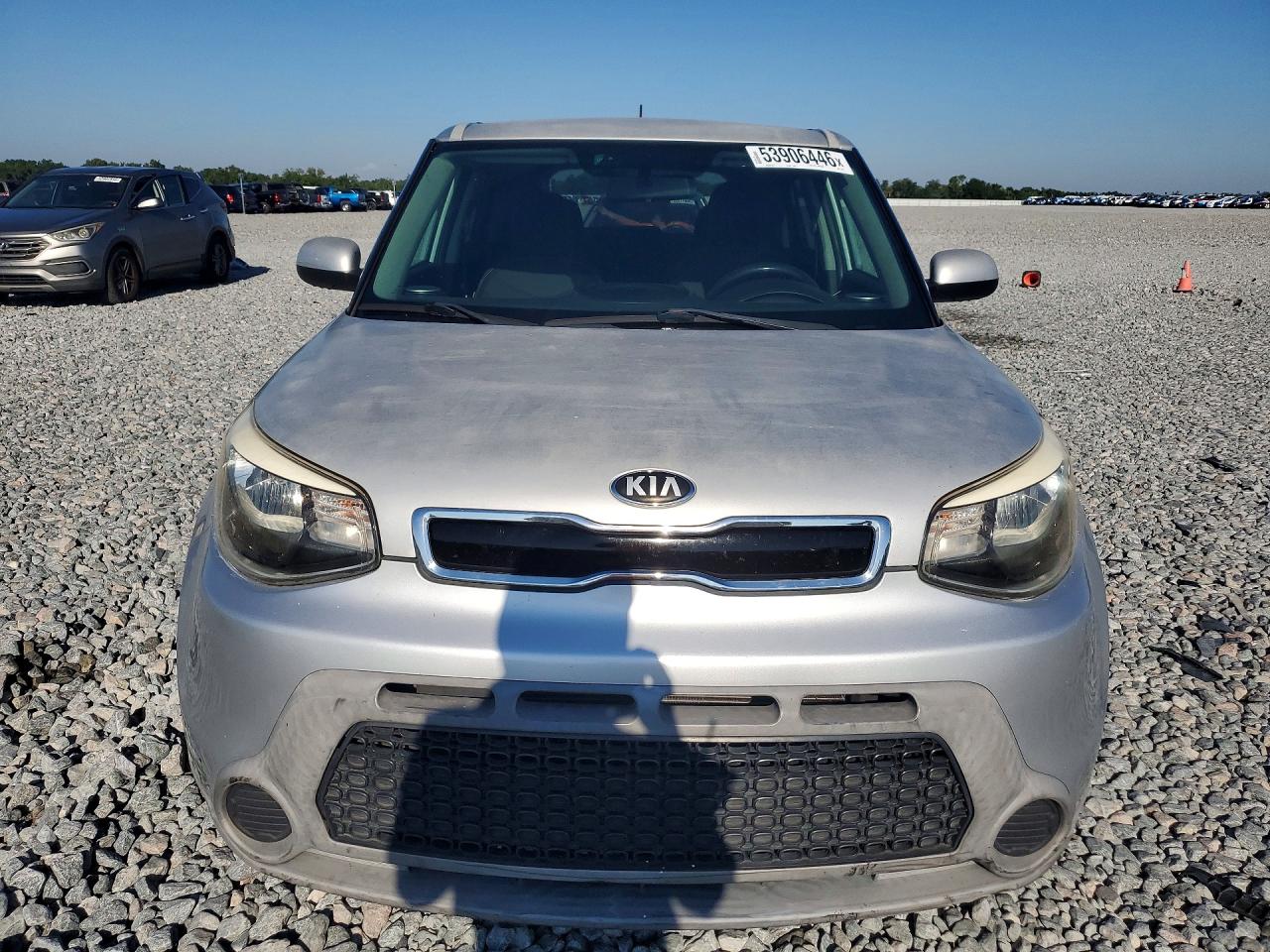 2015 Kia Soul + Серебряный vin: KNDJP3A55F7778211