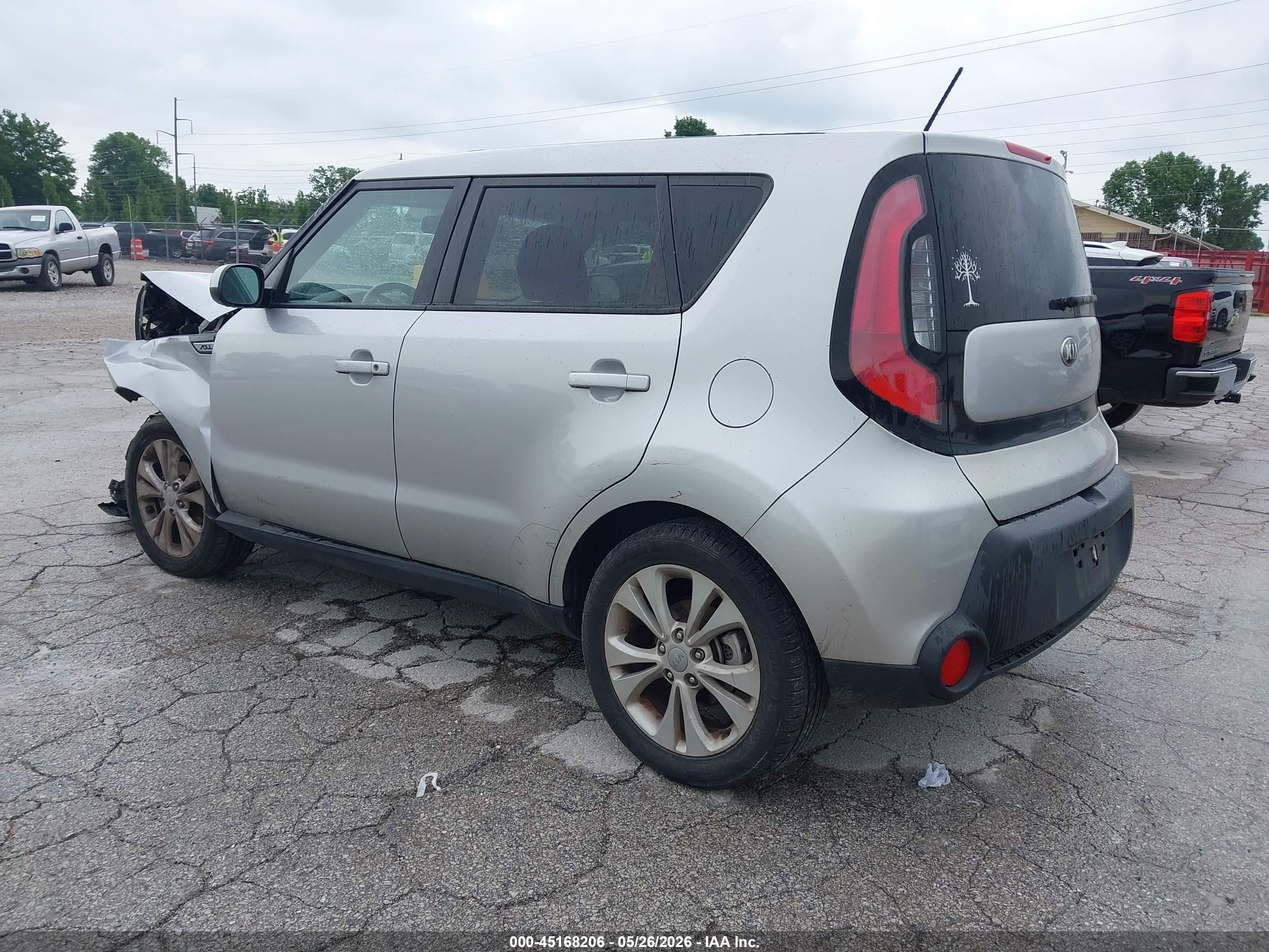 2015 Kia Soul + Silver vin: KNDJP3A55F7781688