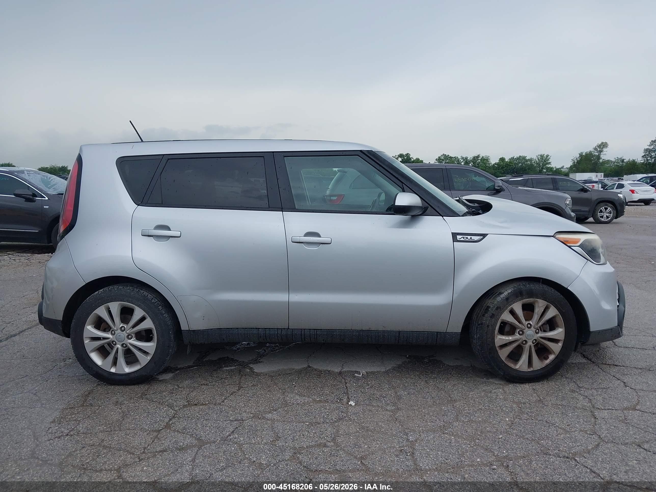 2015 Kia Soul + Silver vin: KNDJP3A55F7781688