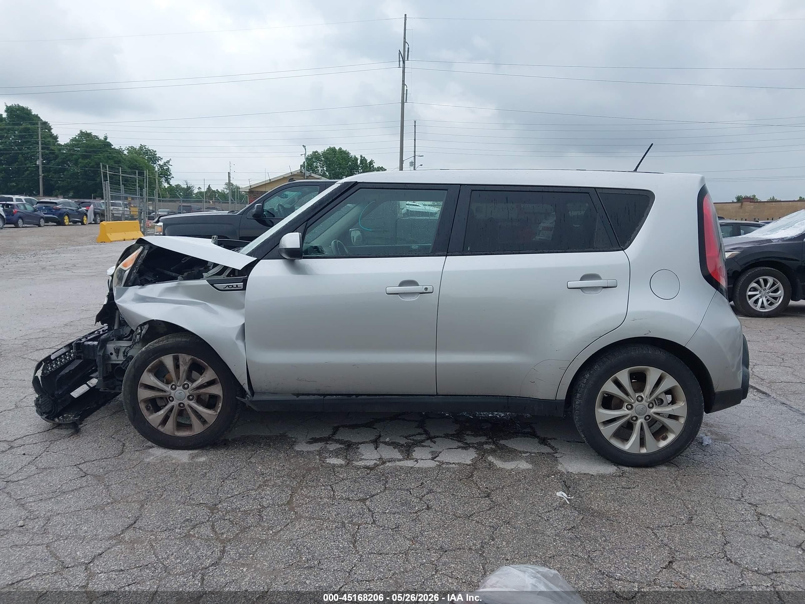 2015 Kia Soul + Silver vin: KNDJP3A55F7781688