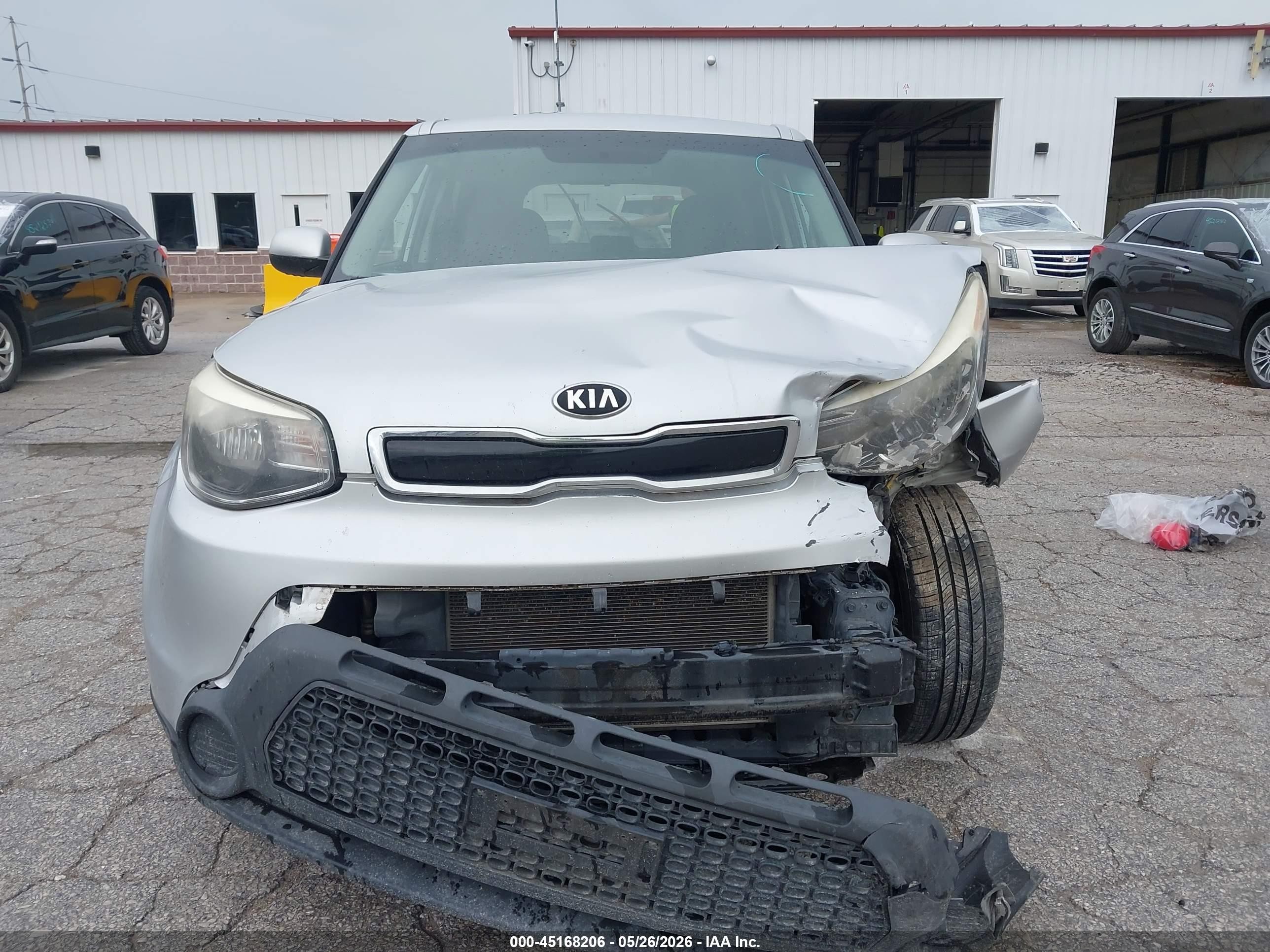 2015 Kia Soul + Silver vin: KNDJP3A55F7781688