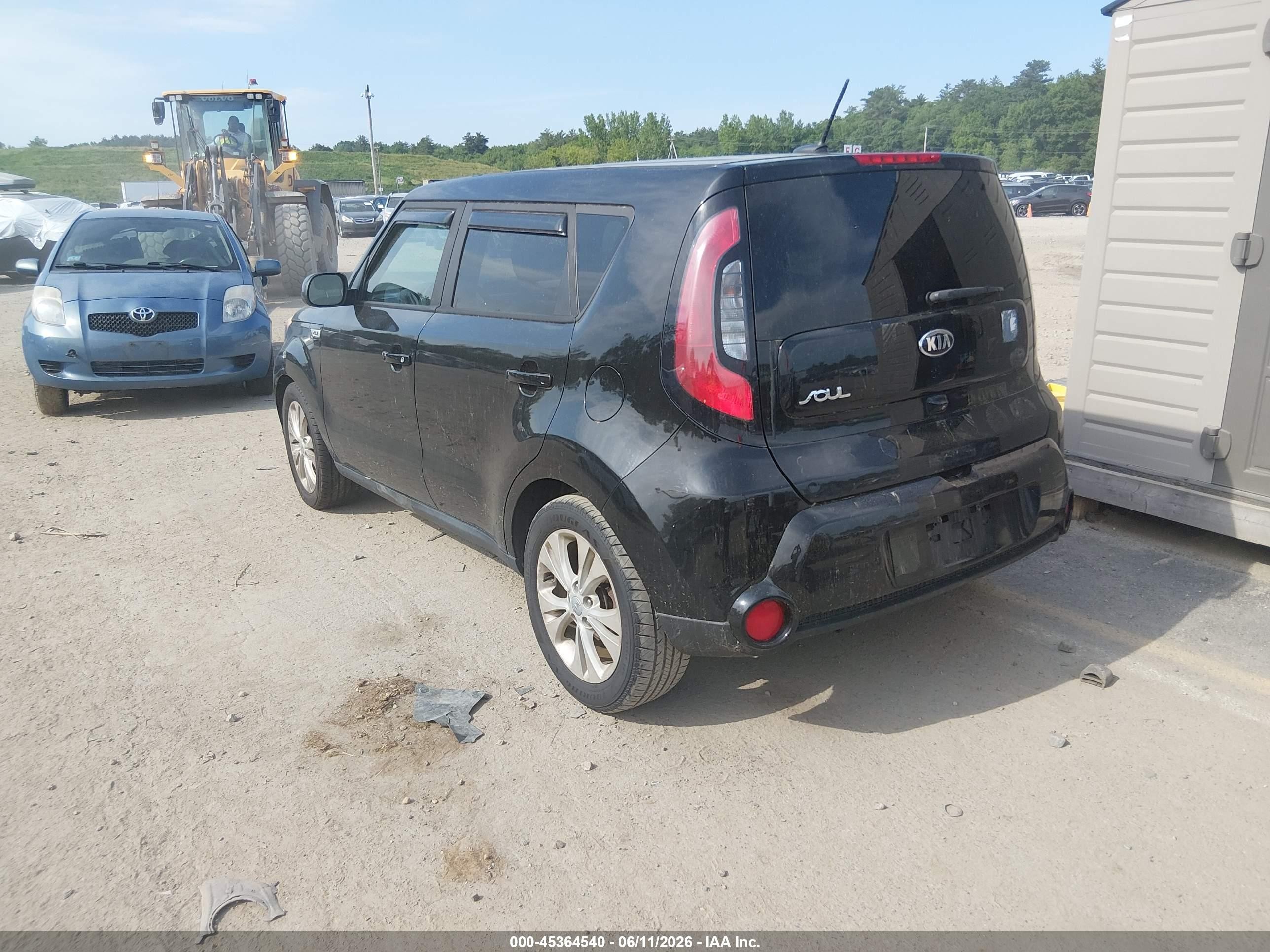2016 Kia Soul + Black vin: KNDJP3A55G7316622